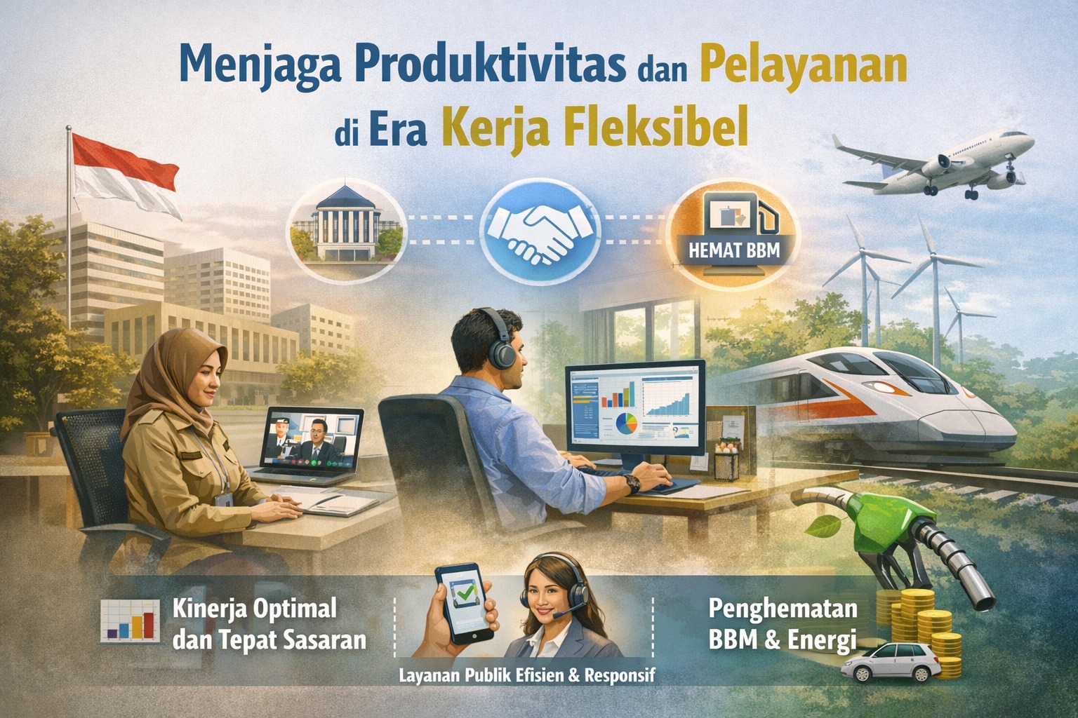 Menjaga Produktivitas dan Pelayanan di Era Kerja Fleksibel