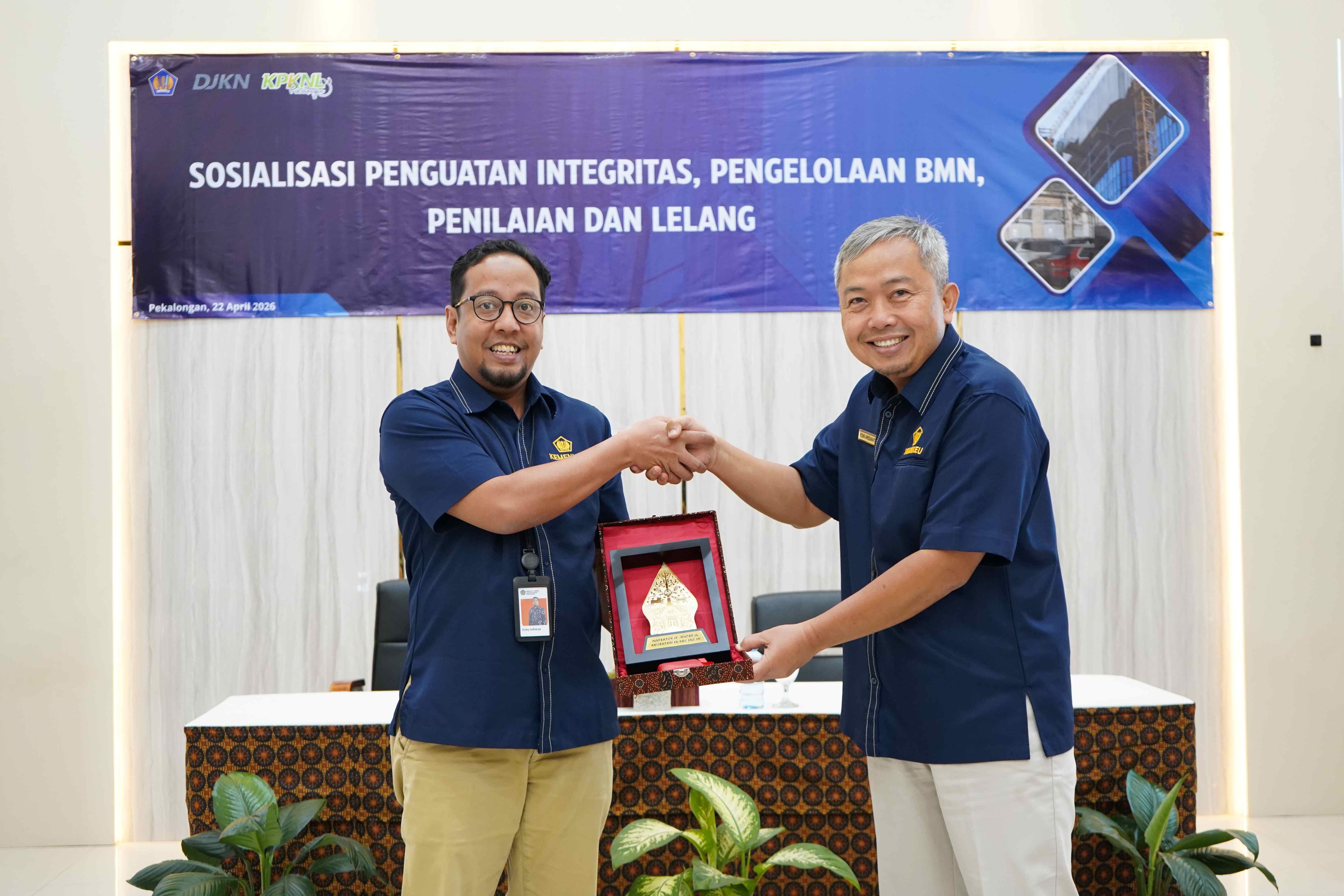 Perkuat Tata Kelola Aset Negara, KPKNL Pekalongan Gelar Sosialisasi Integritas dan BMN