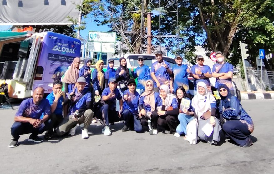 KPKNL Padang mengadakan Public Campaign pada kegiatan CFD Kota Padang