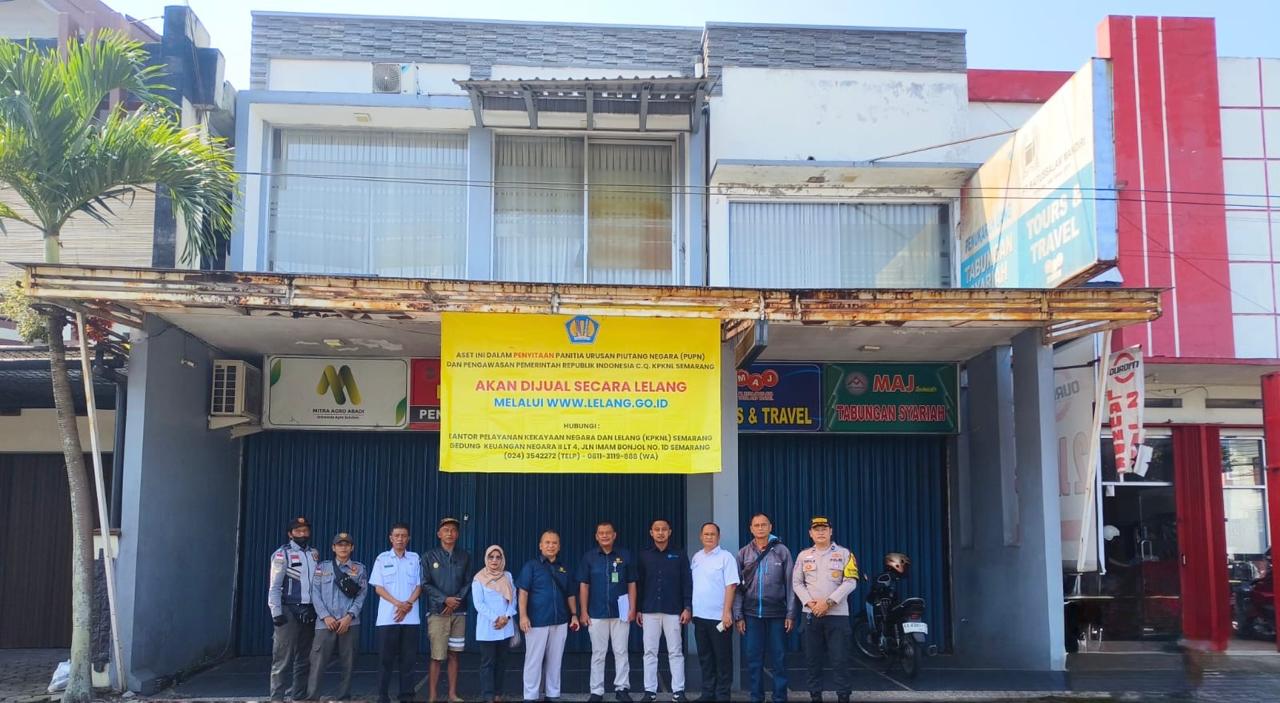 KPKNL Semarang Lakukan Penyitaan Barang Jaminan KSP Artha Mitra Abadi Jaya di Magelang
