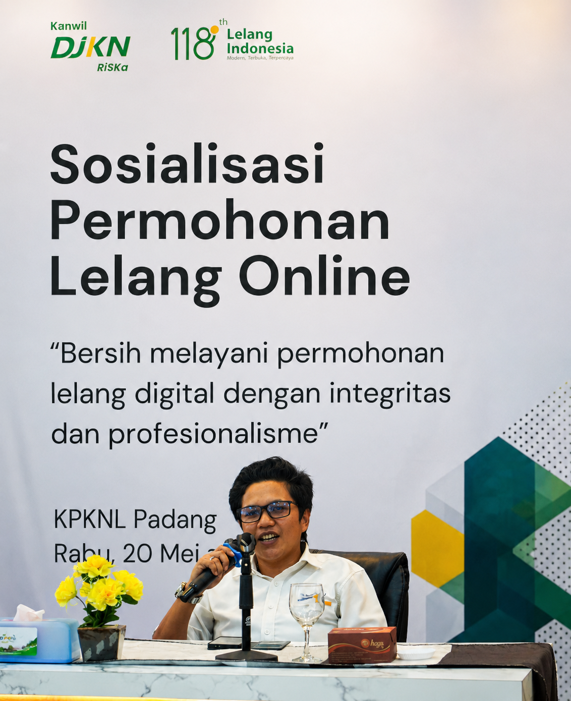 KPKNL Padang Perkuat Tata Kelola Integritas dan  Transformasi Digital dalam Pelayanan Lelang