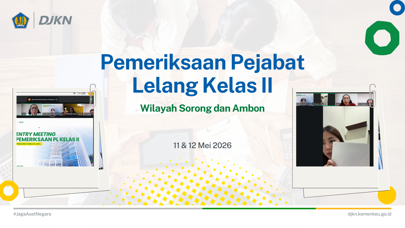 Perkuat Peran Pembinaan dan Pengawasan, Kanwil DJKN Papabaruku Laksanakan Pemeriksaan Berkala Pejabat Lelang Kelas II
