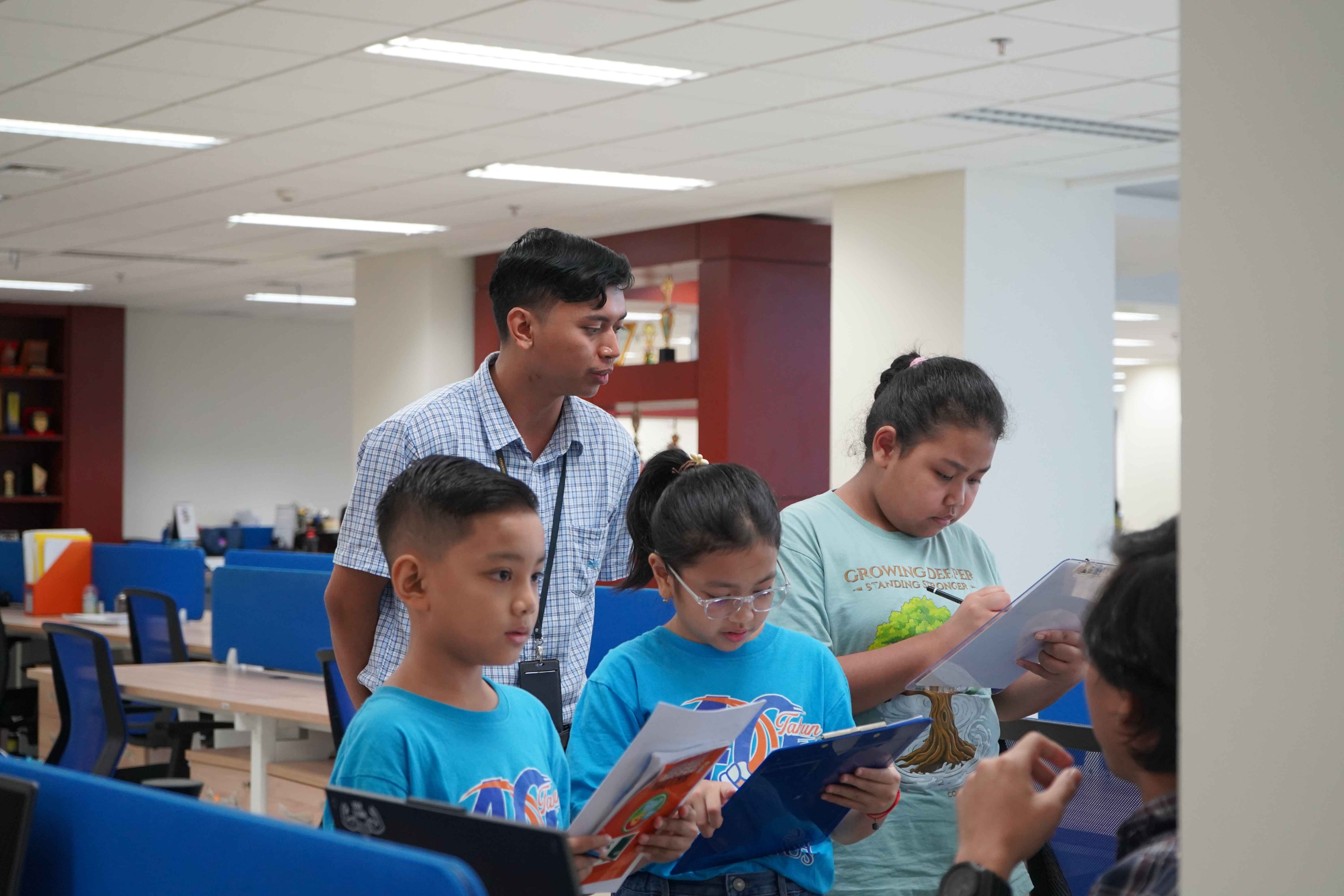 Edukasi Sejak Dini, Kanwil DJKN Papabaruku Sambut Kunjungan Siswa SD Kalam Kudus Jayapura