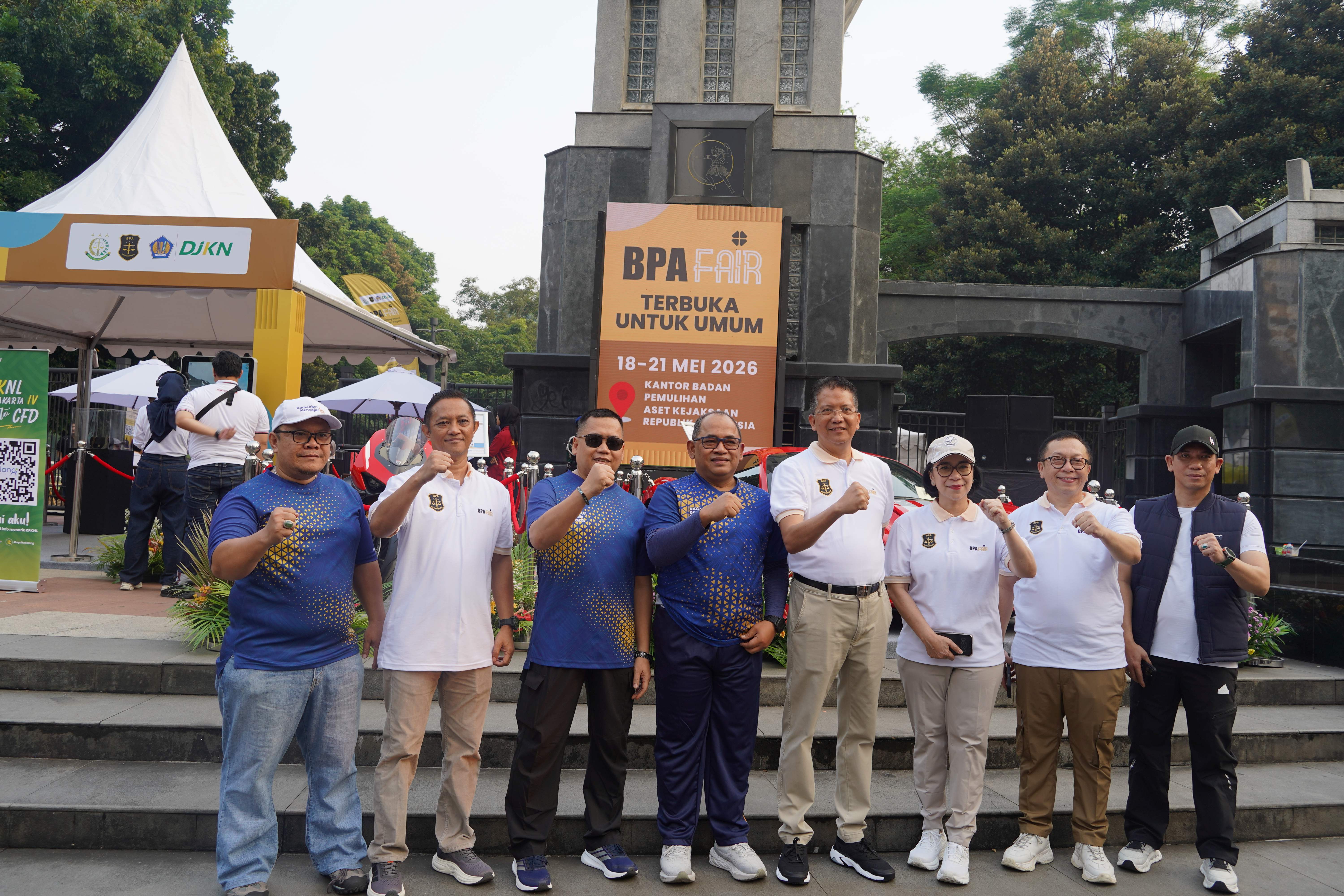 Semarak 118 Tahun Lelang, KPKNL Jakarta IV Dorong Edukasi Lelang Melalui Kegiatan Car Free Day