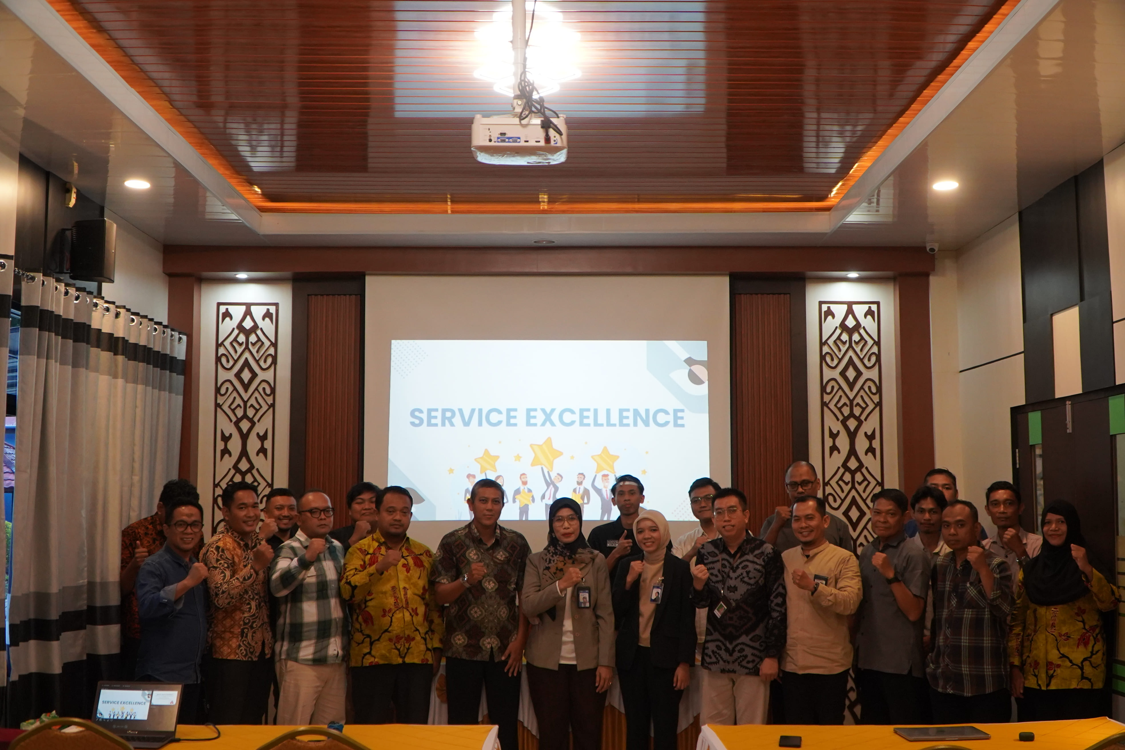 Tingkatkan Kualitas Layanan, KPKNL Biak Undang BRI Biak sebagai Narasumber Service Excellence