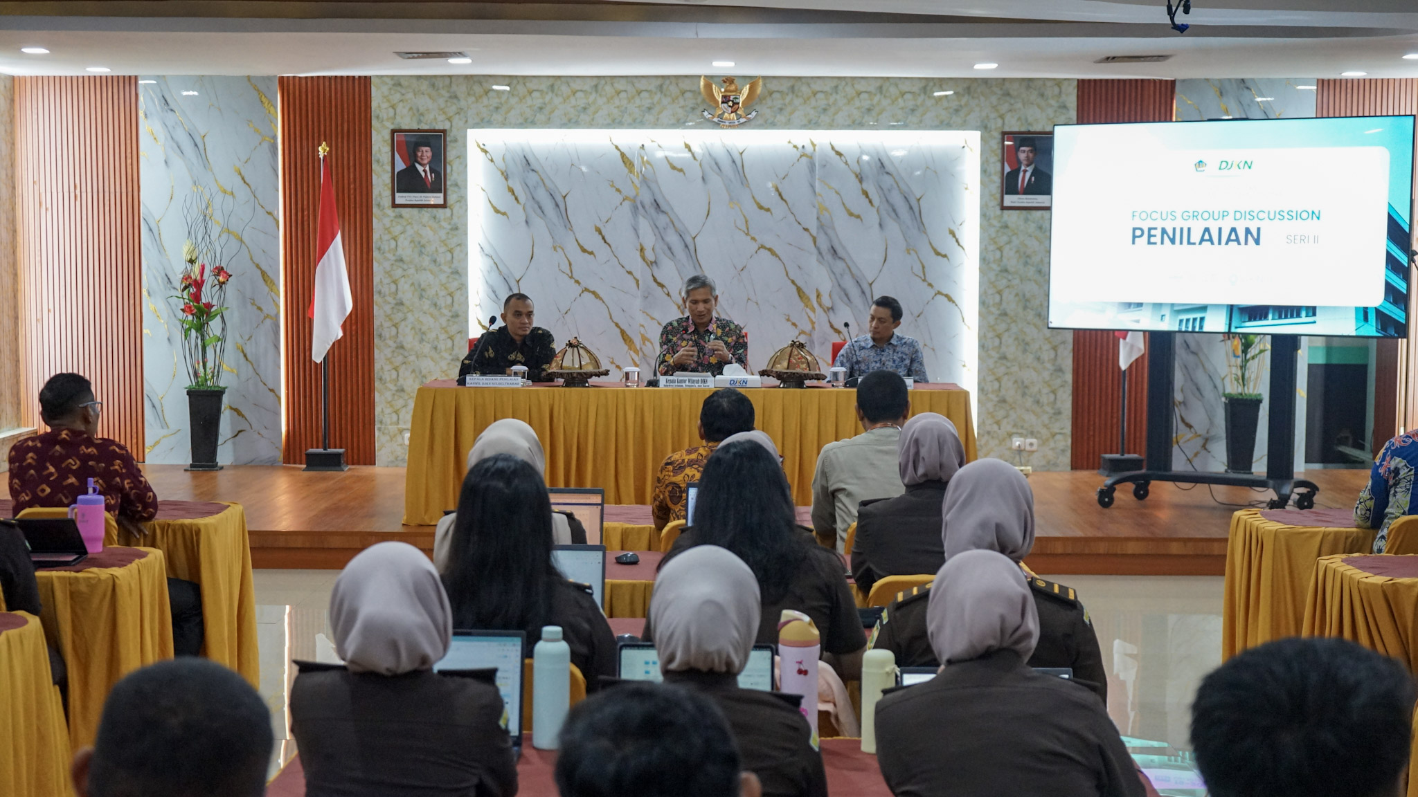DJKN Sulseltrabar Gelar FGD Penilaian Seri II Bersama Jajaran Kejaksaan dan Pemda