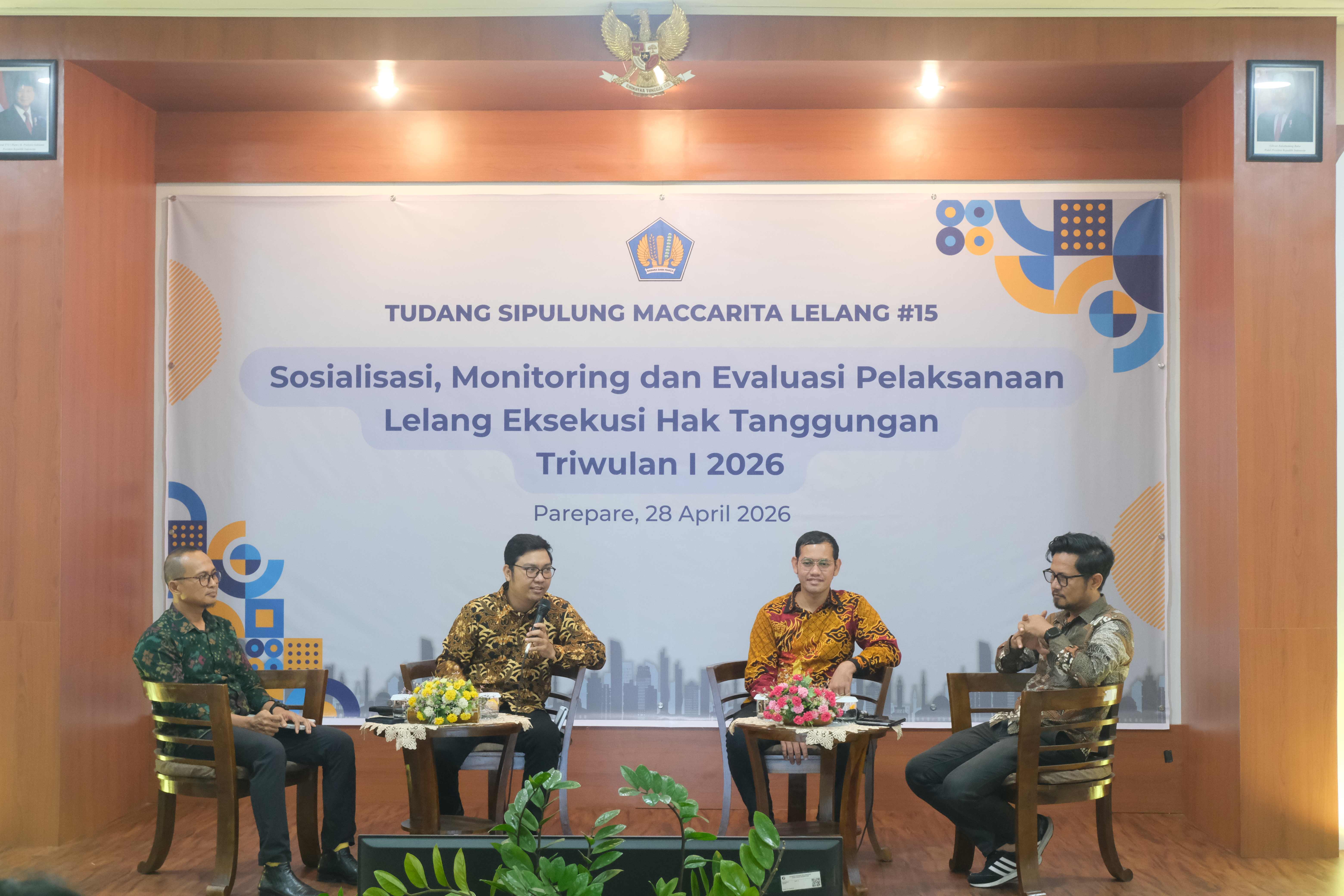 KPKNL Parepare Gelar Tudang Sipulung 15 Bahas Monev Lelang UUHT dan Antikorupsi