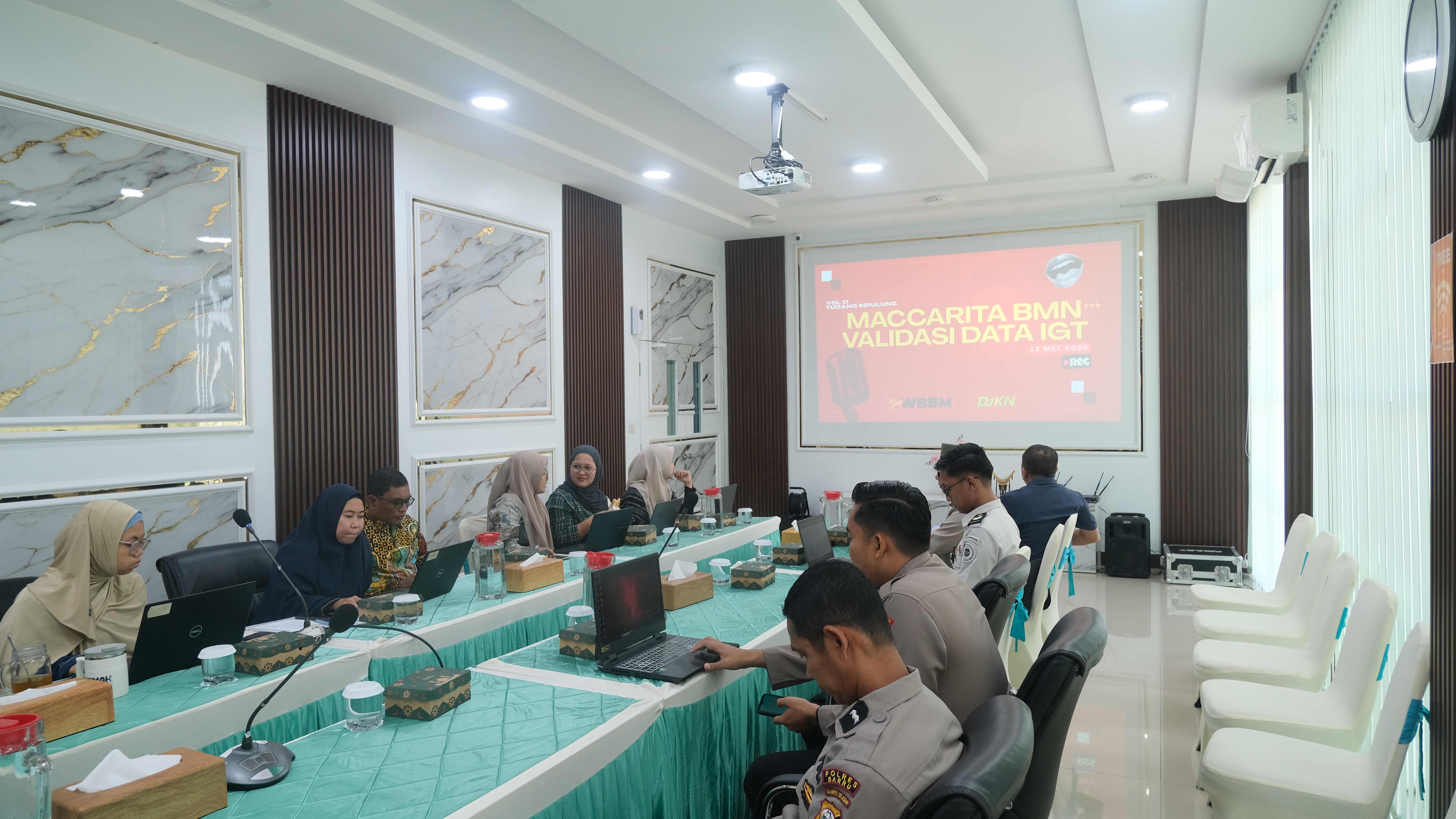 Lewat Tudang Sipulung 17, KPKNL Parepare Akselerasi Validasi Informasi Geospasial Tematik BMN Tanah Kab. Barru