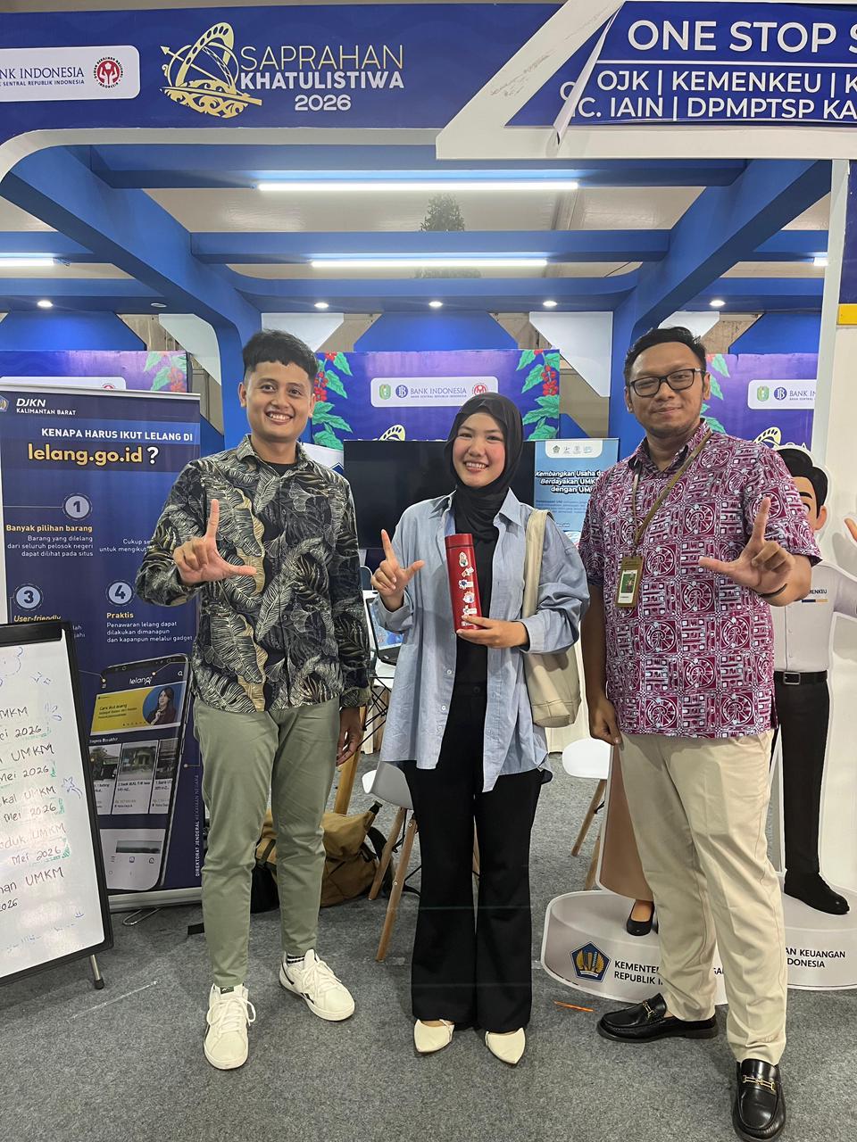 KPKNL Singkawang Gali Potensi Lelang dan Gelar Public Campaign Anti Gratifikasi di EXPO UMKM Saprahan Khatulistiwa 2026