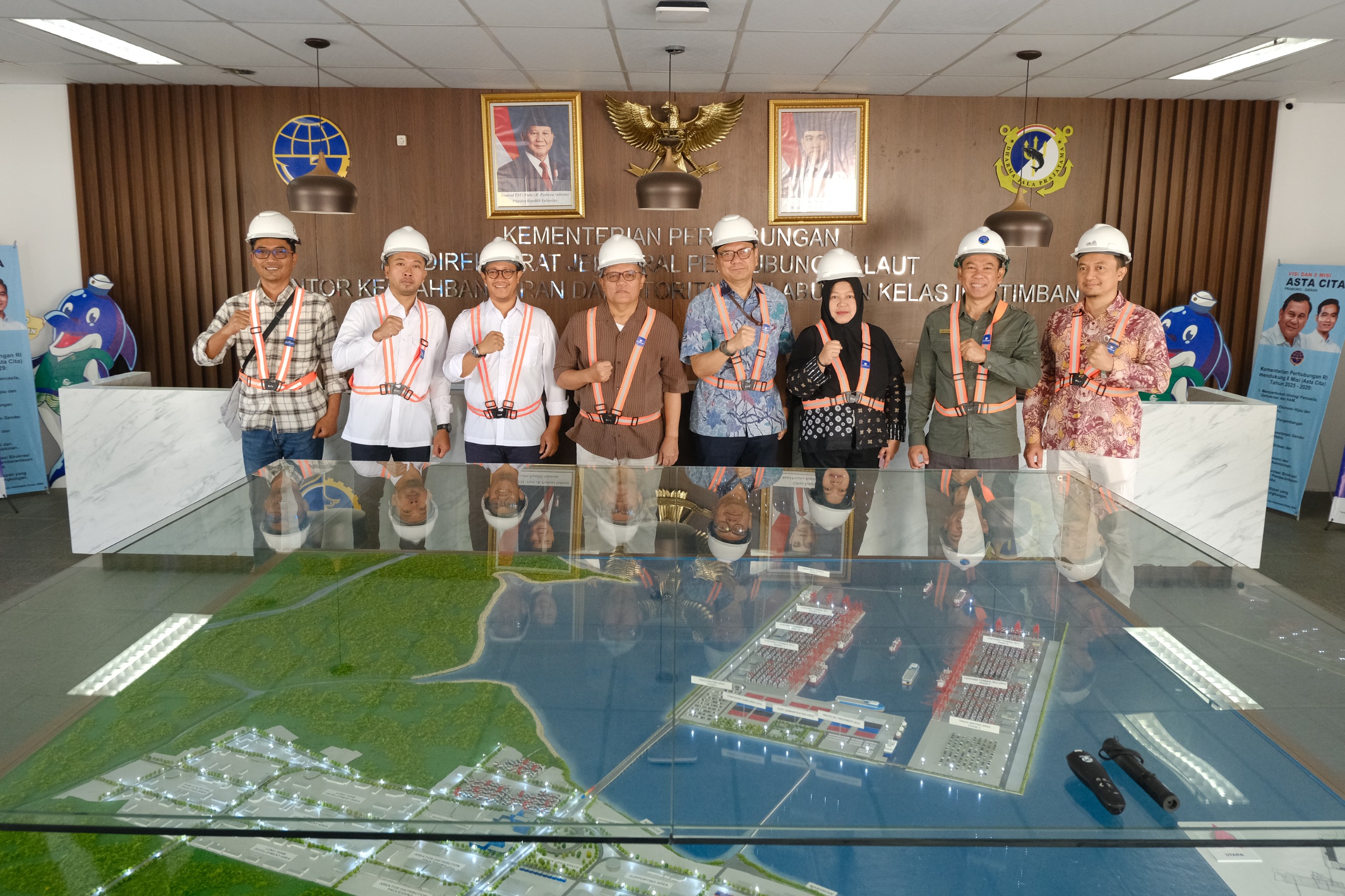 Tinjau Kawasan Patimban, KPKNL Purwakarta Dorong Optimalisasi Aset Negara