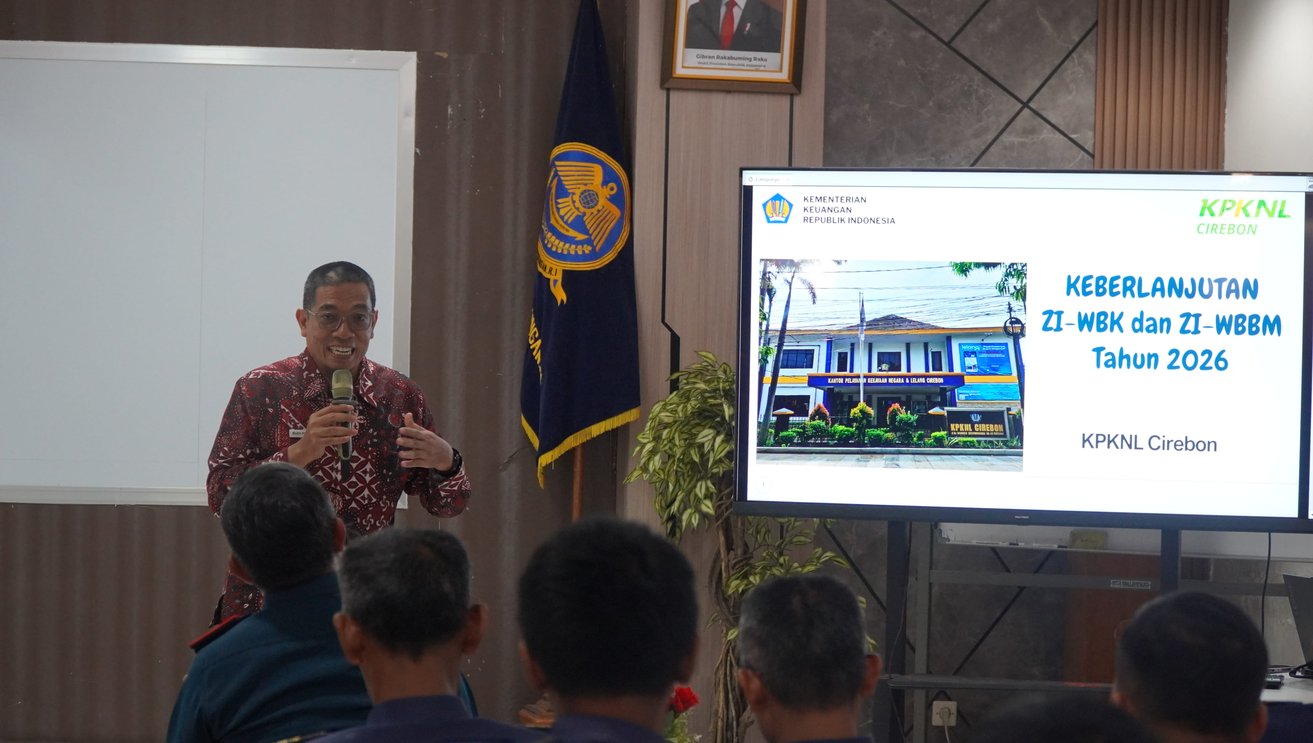 Sosialisasi WBBM Kepada Satker PPN Kejawanan dan KSOP Cirebon