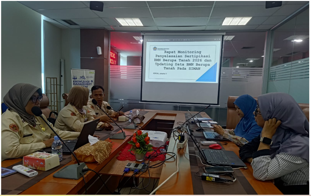 Rapat Koordinasi Sertipikasi dan IGT pada Satuan Kerja KPKNL Jakarta V