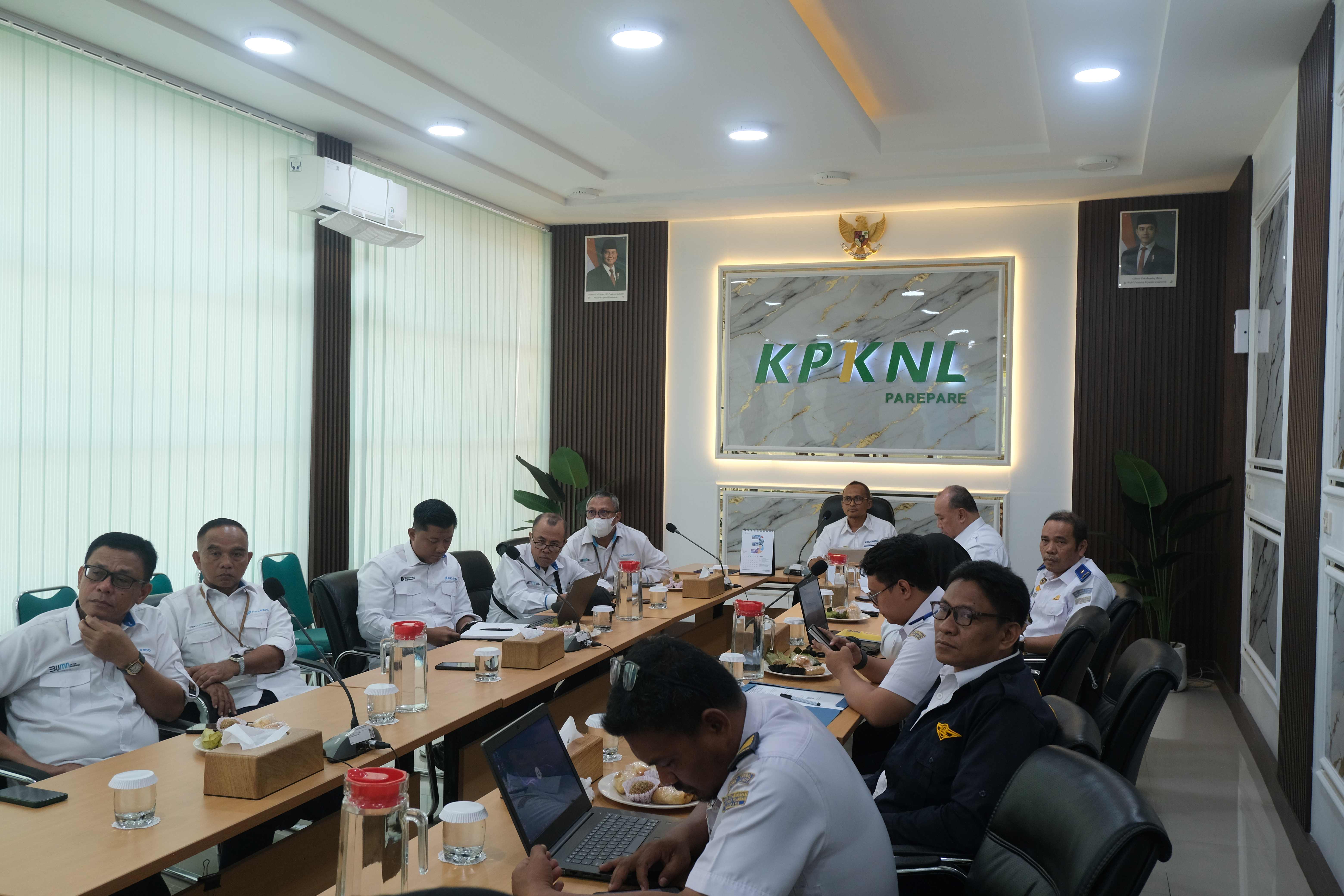 Optimalkan PNBP, KPKNL Parepare Koordinasikan Pemanfaatan Aset BMN KSOP oleh PT Pelindo