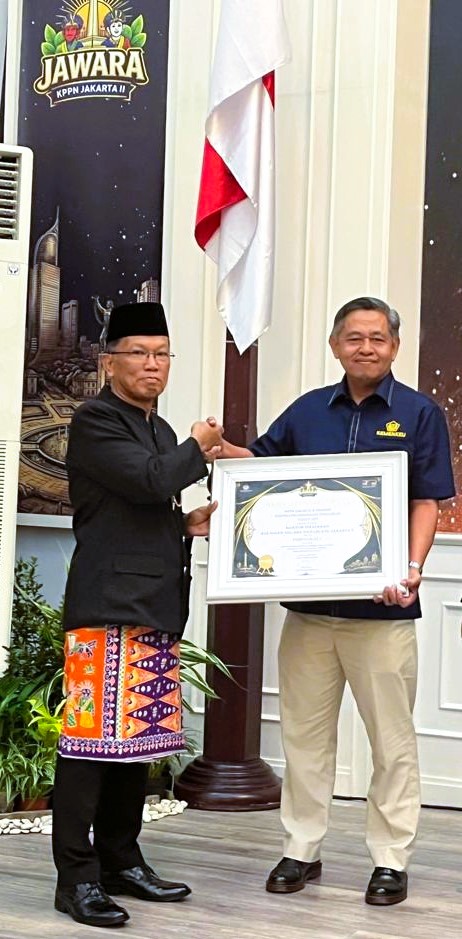 KPKNL JAKARTA V RAIH PENGHARGAAN PADA AJANG  KPPN JAKARTA II AWARDS
