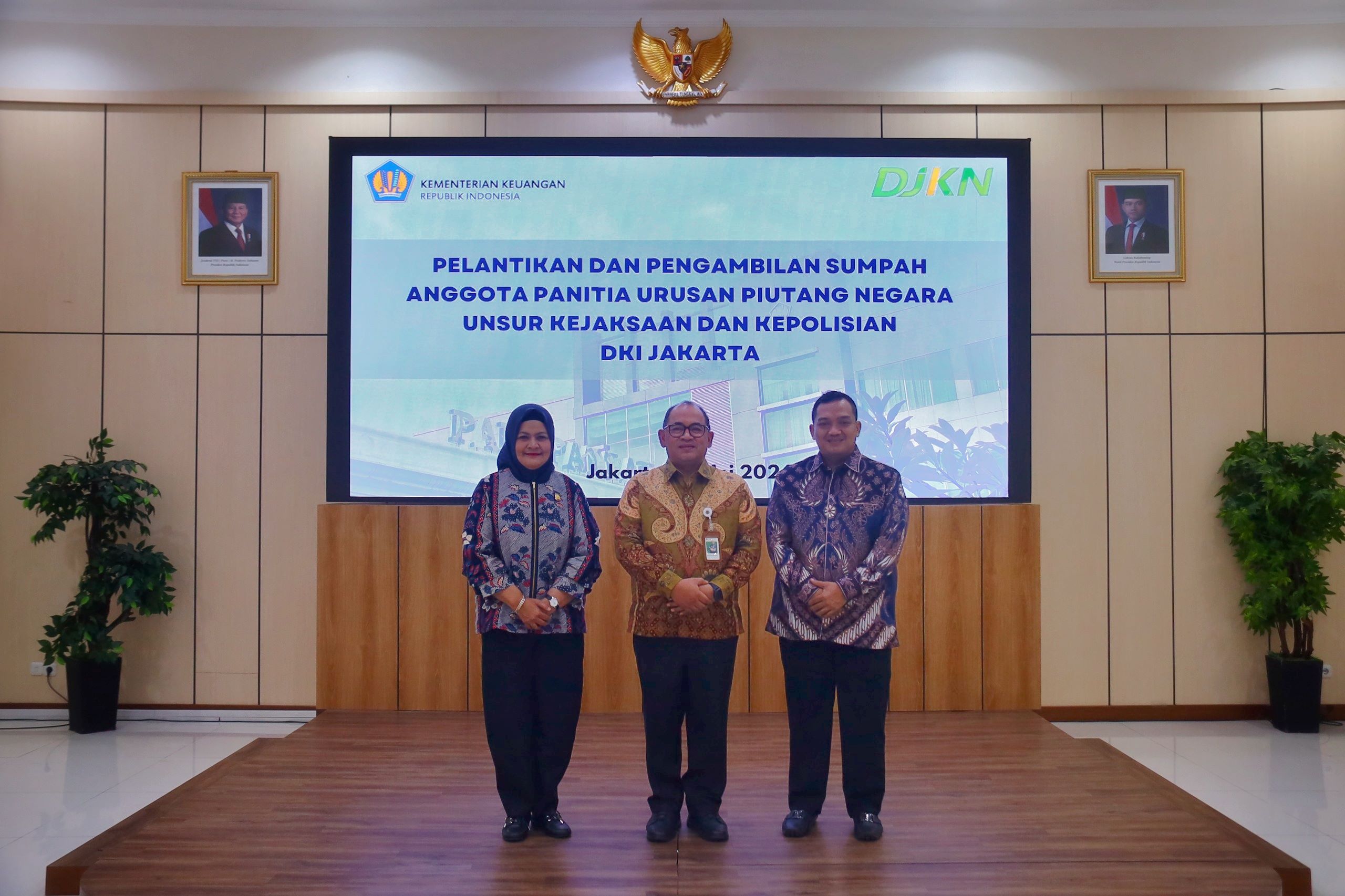 Pelantikan Anggota PUPNC dari Unsur Kejaksaan dan Kepolisian