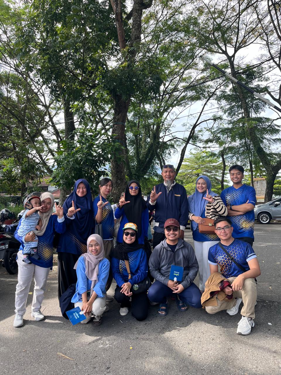 Public Campaign KPKNL Bukittinggi di Car Free Day Lapangan Kantin