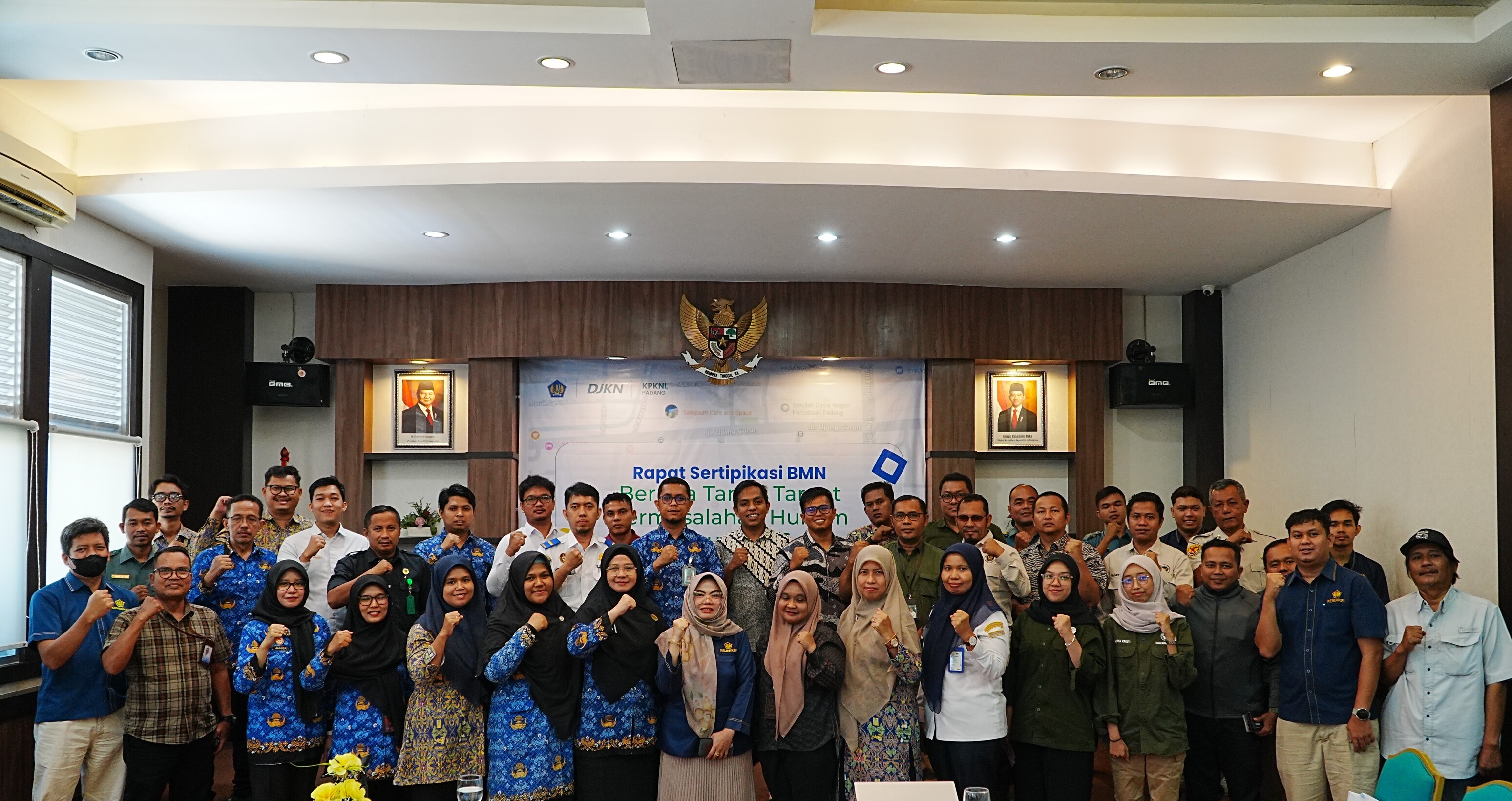 KPKNL Padang Perkuat Strategi Sertipikasi Tanah BMN Tahun 2026