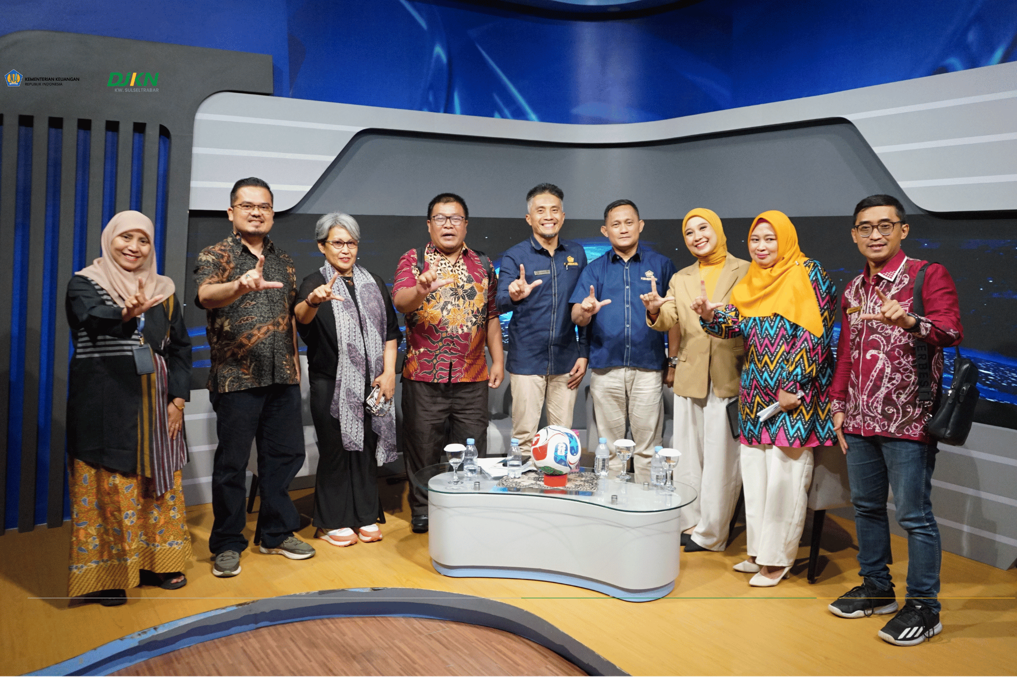 Di Tengah Momentum Piala Dunia 2026, DJKN Sulseltrabar Kenalkan Lelang Resmi Lewat TVRI