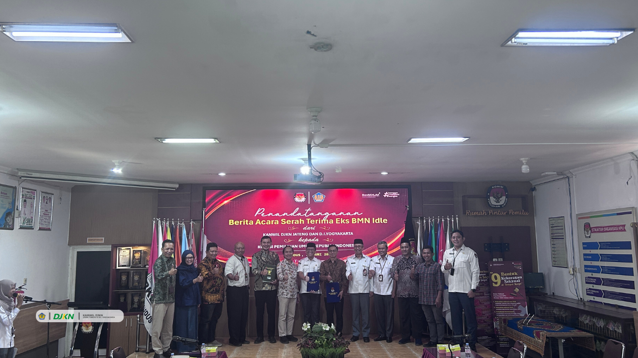BMN Eks Idle Diserahkan kepada KPU, Wujud Optimalisasi Aset Negara untuk Mendukung Demokrasi