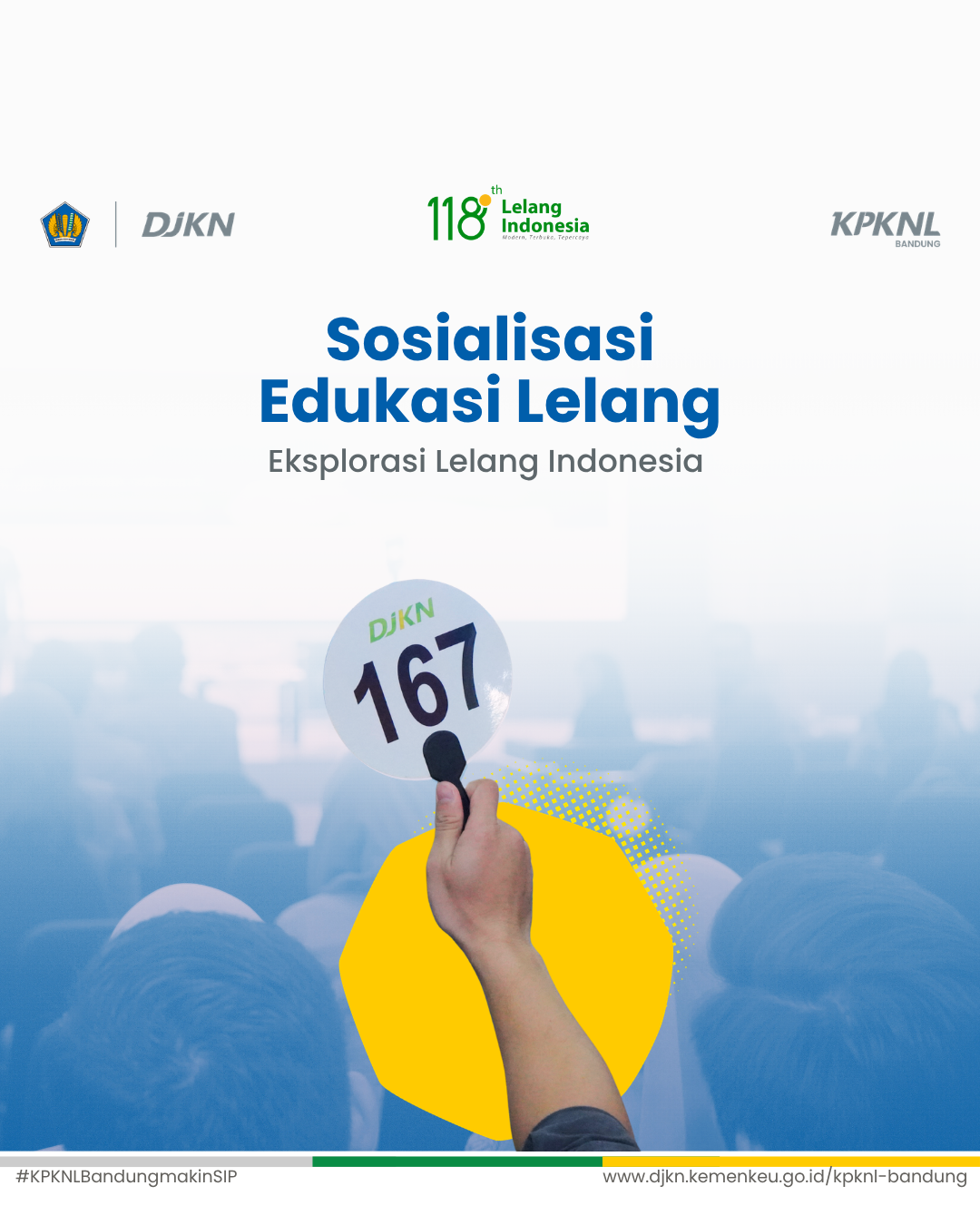 Rayakan 118 Tahun Lelang Indonesia, KPKNL Bandung Dorong Literasi Lelang di Kalangan Mahasiswa 