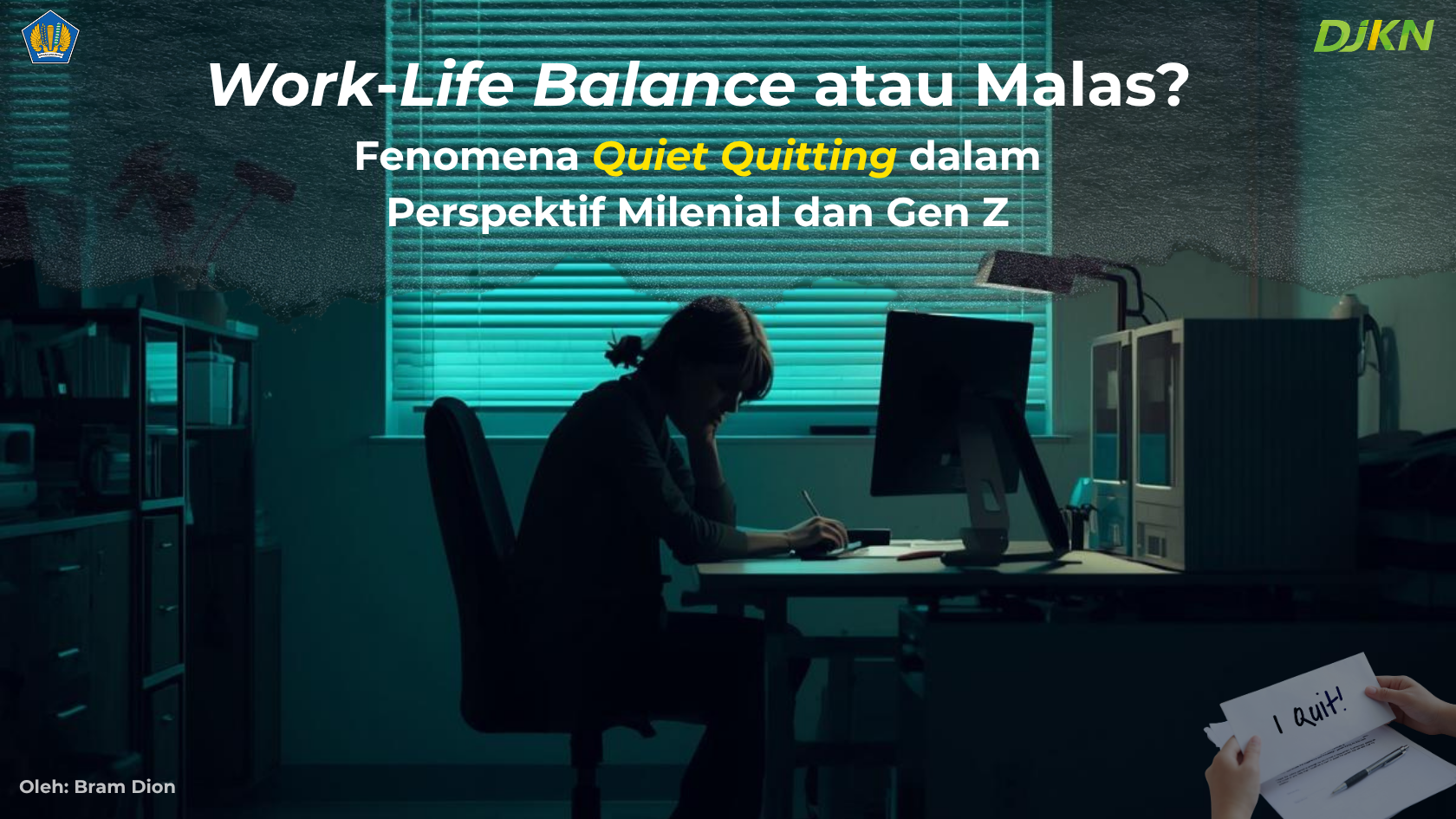 Work-Life Balance atau Malas? Fenomena Quiet Quitting dalam Perspektif Milenial dan Gen Z