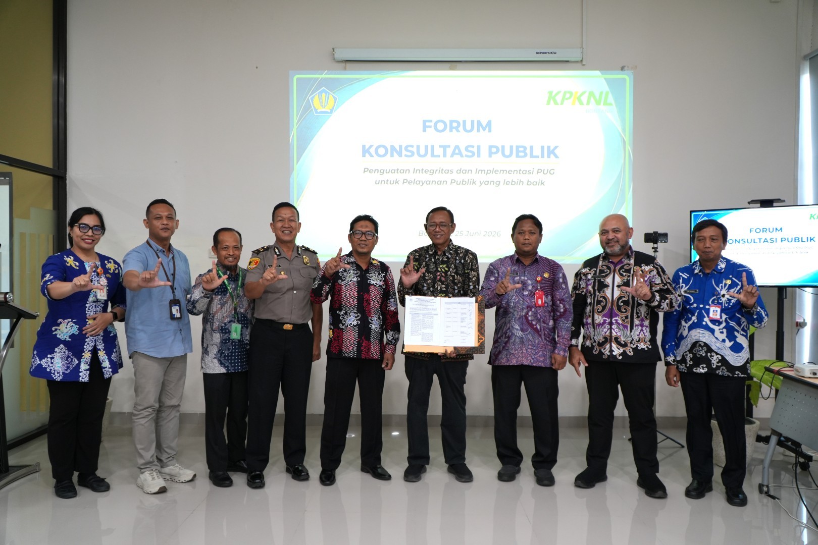 Forum Konsultasi Publik 2026 KPKNL Bontang Perkuat Integritas dan Pelayanan Responsif Gender