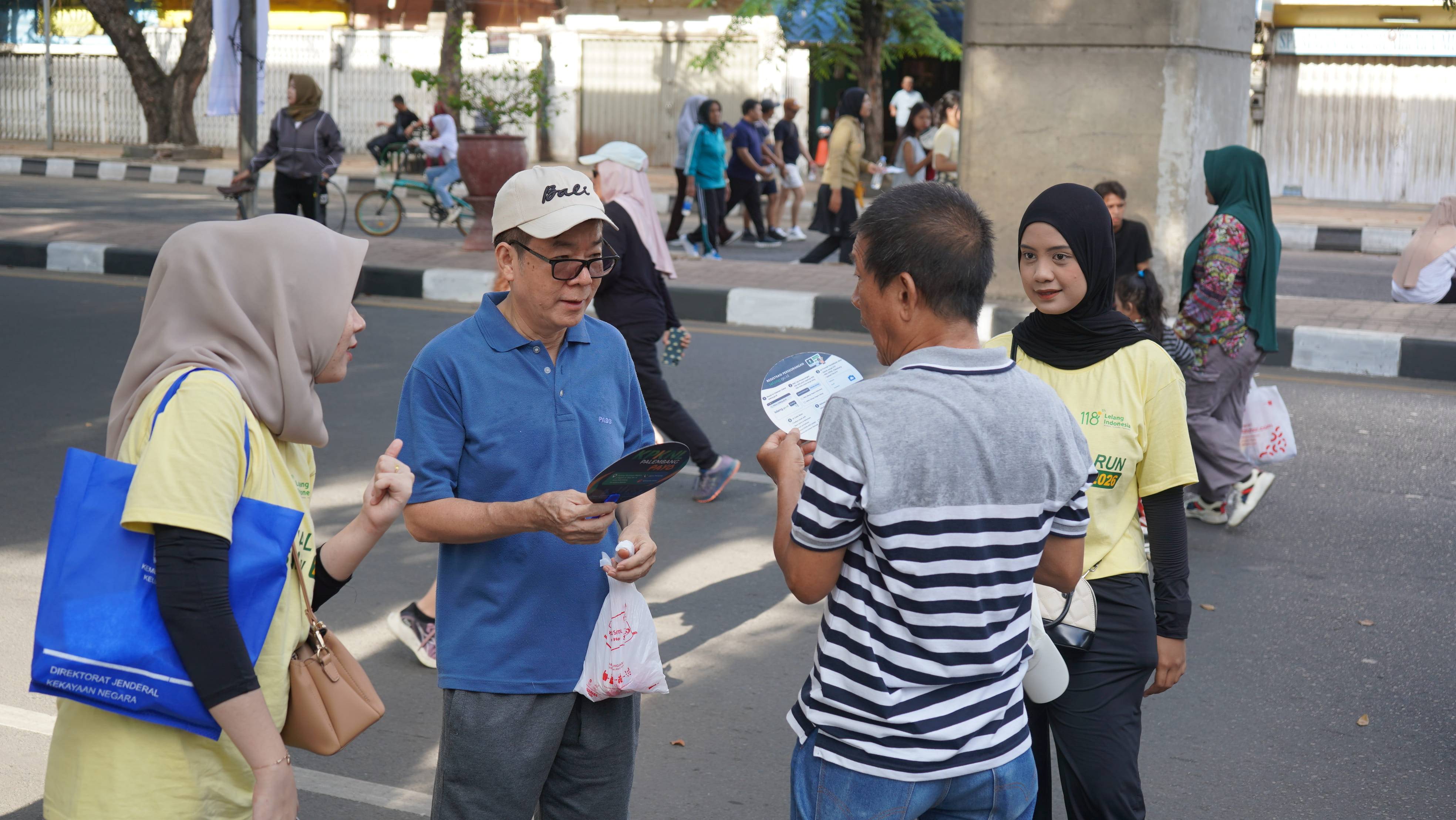 Semarak Lelang Fest 118 di Car Free Day Ampera Palembang, Wujudkan Semangat "Digitalize Our Heritage"