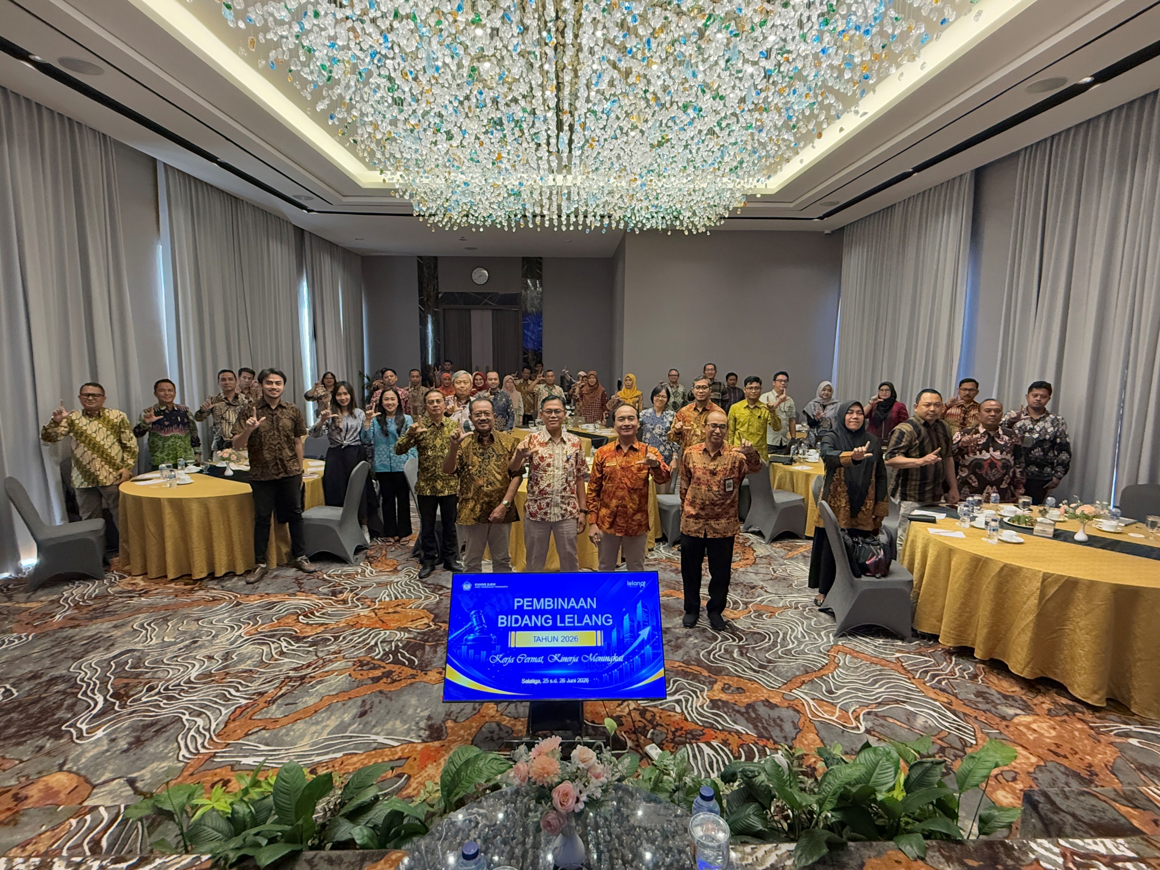 Pembinaan Bidang Lelang 2026 Perkuat Profesionalisme dan Budaya Integritas