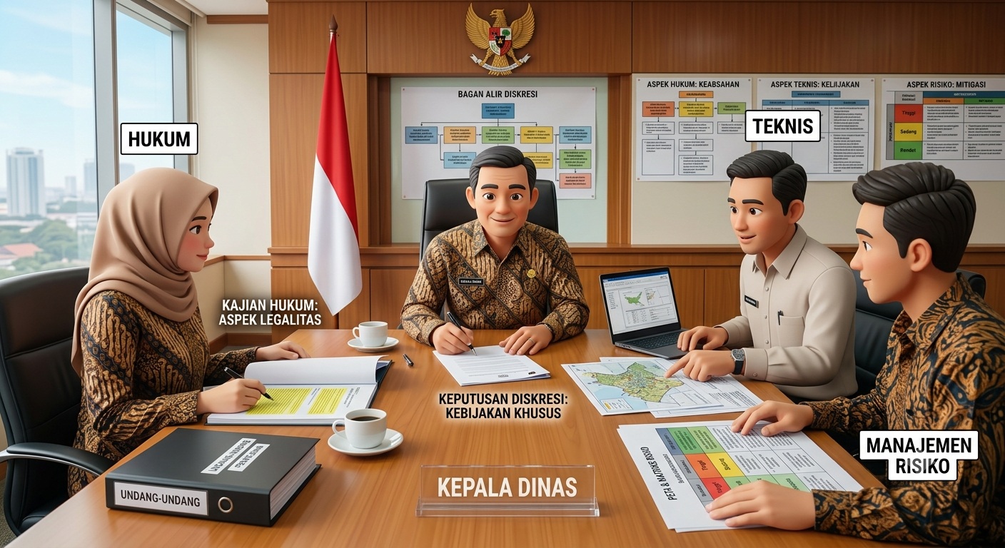 Diskresi dan Seni Pengambilan Keputusan Pejabat Publik Berbasis Tiga Pendekatan