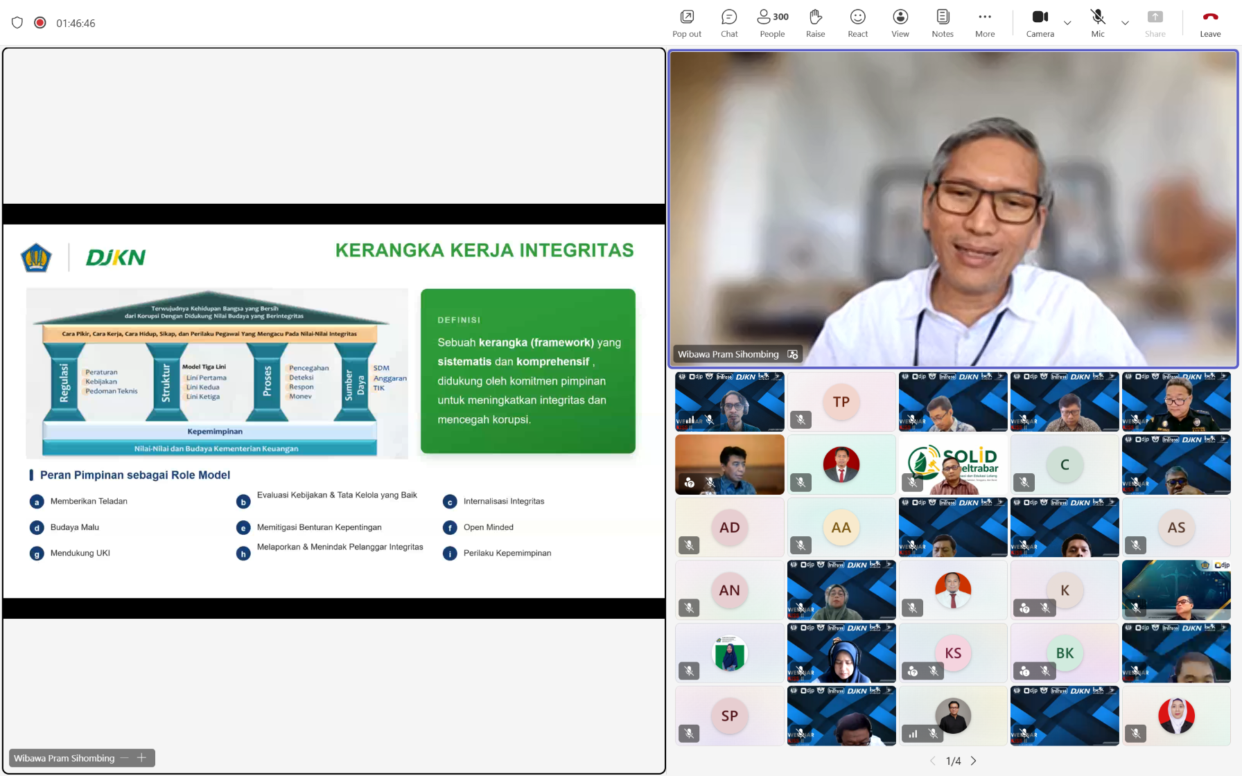 Perkuat Budaya Integritas, Kemenkeu Sulsel Gelar Kakanwil Integrity Sharing Session