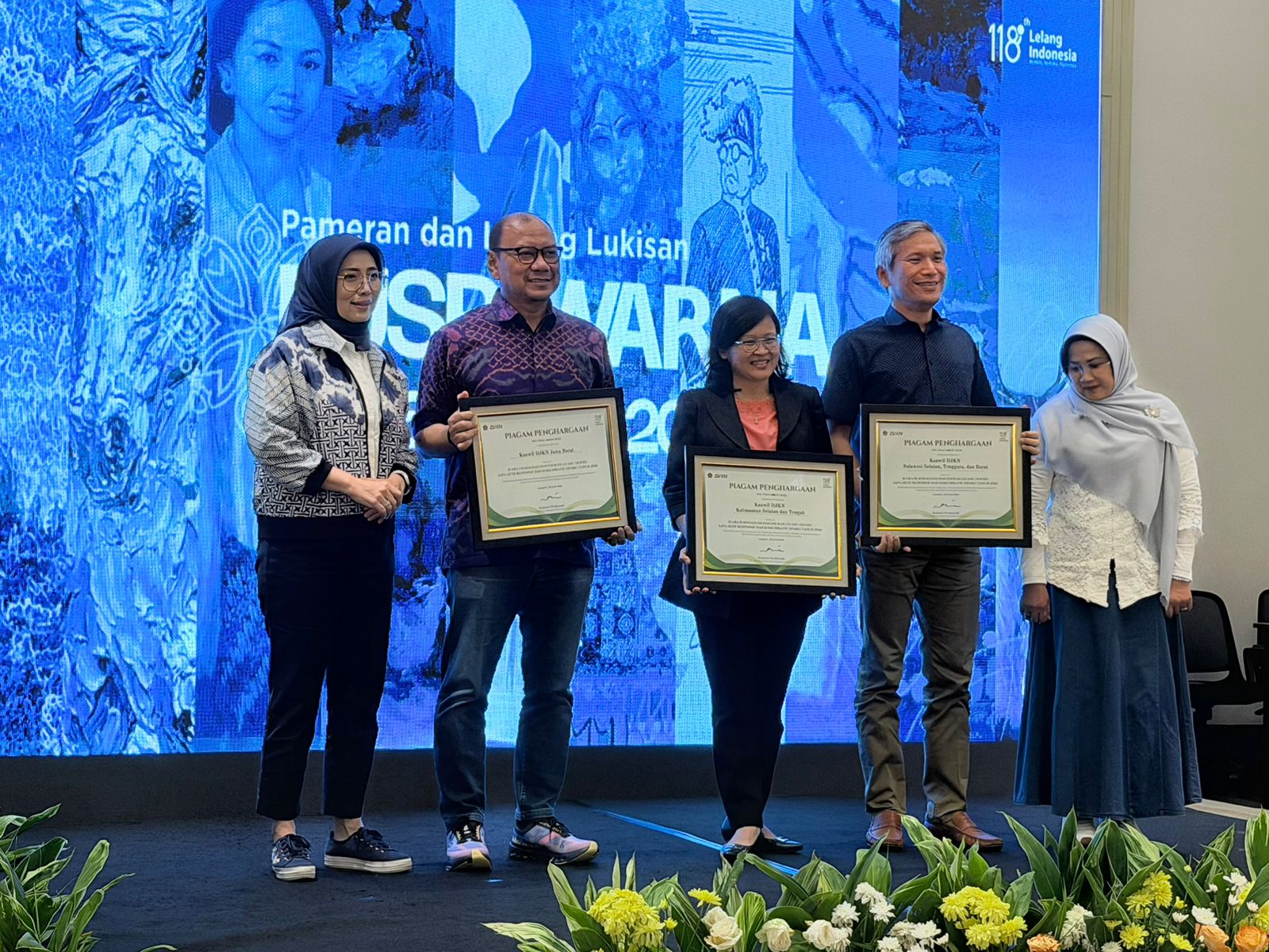 Kanwil DJKN Jawa Barat Raih Juara 1 SPARK SOLID 118 Tahun Lelang Indonesia