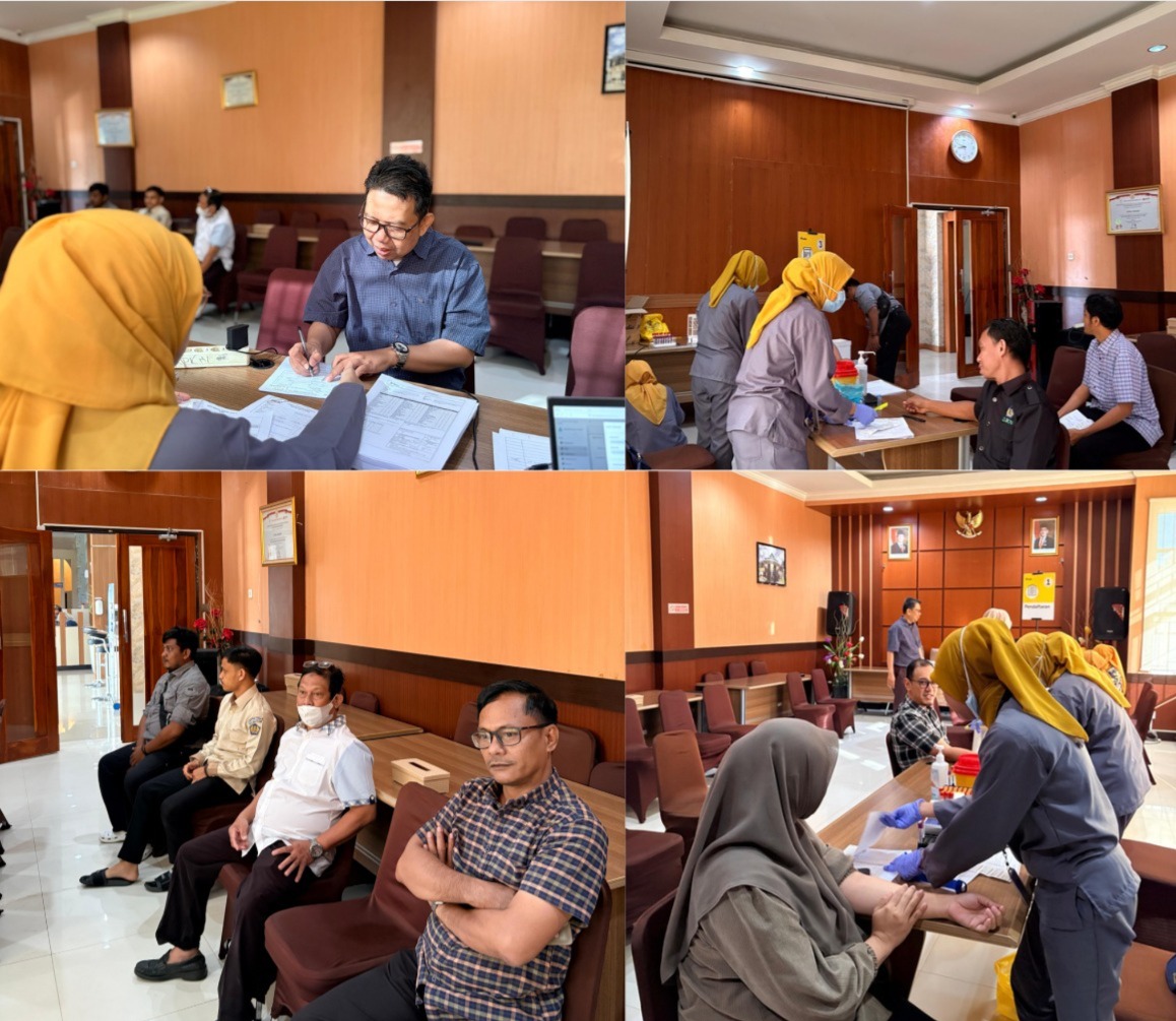 Kesehatan Terjaga, Kinerja Optimal: Pegawai KPKNL Kendari Ikuti Medical Check Up