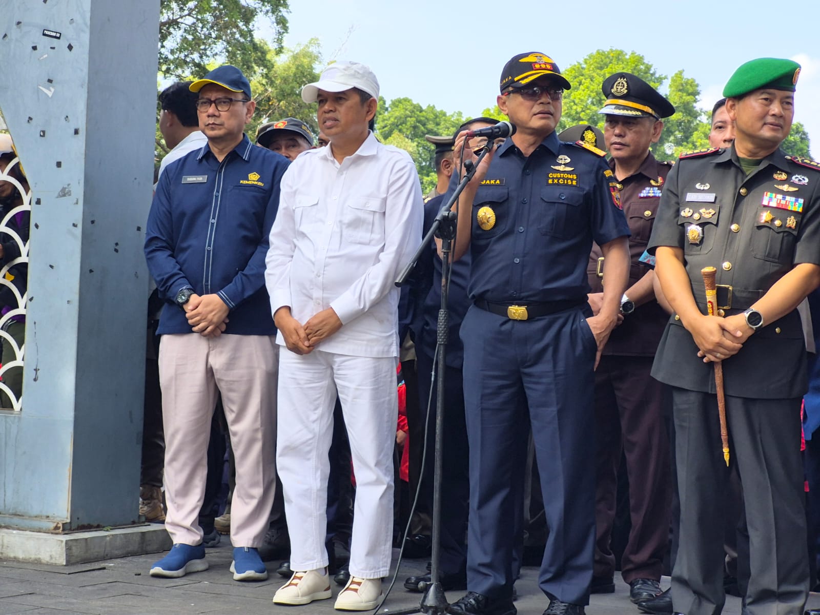 Pemusnahan Barang Kena Cukai Ilegal