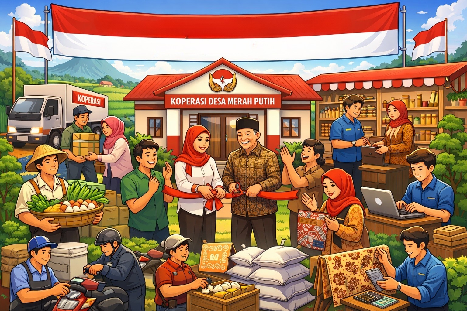 Pengelolaan BMN Dalam Mendukung Asta Cita Koperasi Desa/Kelurahan Merah Putih