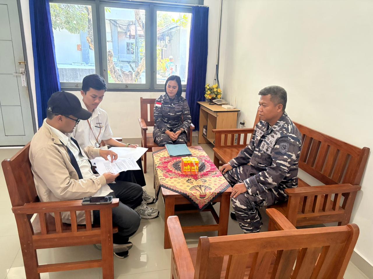 Beri Kepastian Nilai Aset, KPKNL Jayapura Lakukan Penilaian BMN di Komando Daerah TNI AL X Jayapura