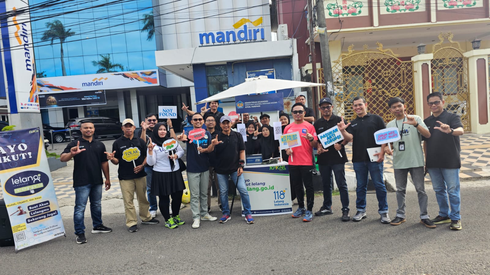 MERIAH! CFD SOLID LELANG KPKNL PAREPARE BERSAMA BANK MANDIRI TARIK ANTUSIAS WARGA