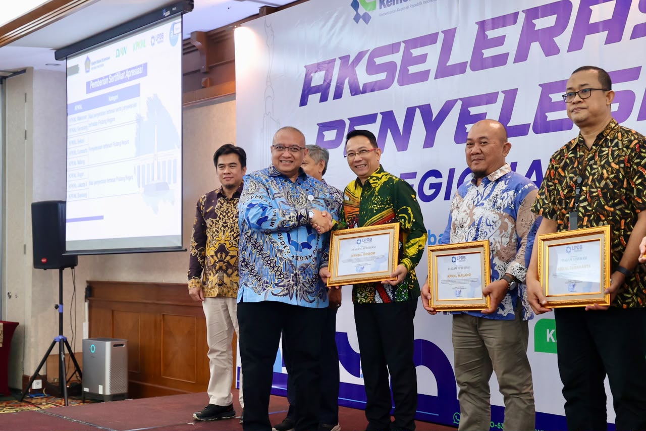 Akselerasi Pulihkan Uang Negara dan Berdayakan UMKM, KPKNL Bogor Hadiri Rekonsiliasi Nasional LPDB Koperasi