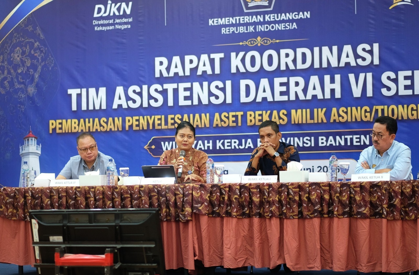 Tim Asistensi Daerah VI Serang Perkuat Koordinasi Percepatan Penyelesaian ABMA/T di Banten