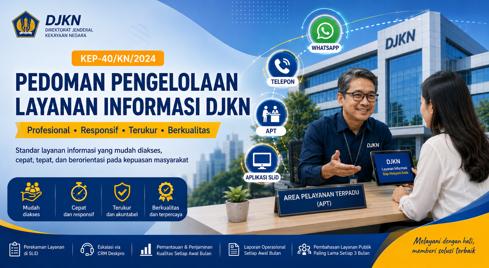 Mewujudkan Layanan Informasi DJKN yang Profesional dan Berkualitas