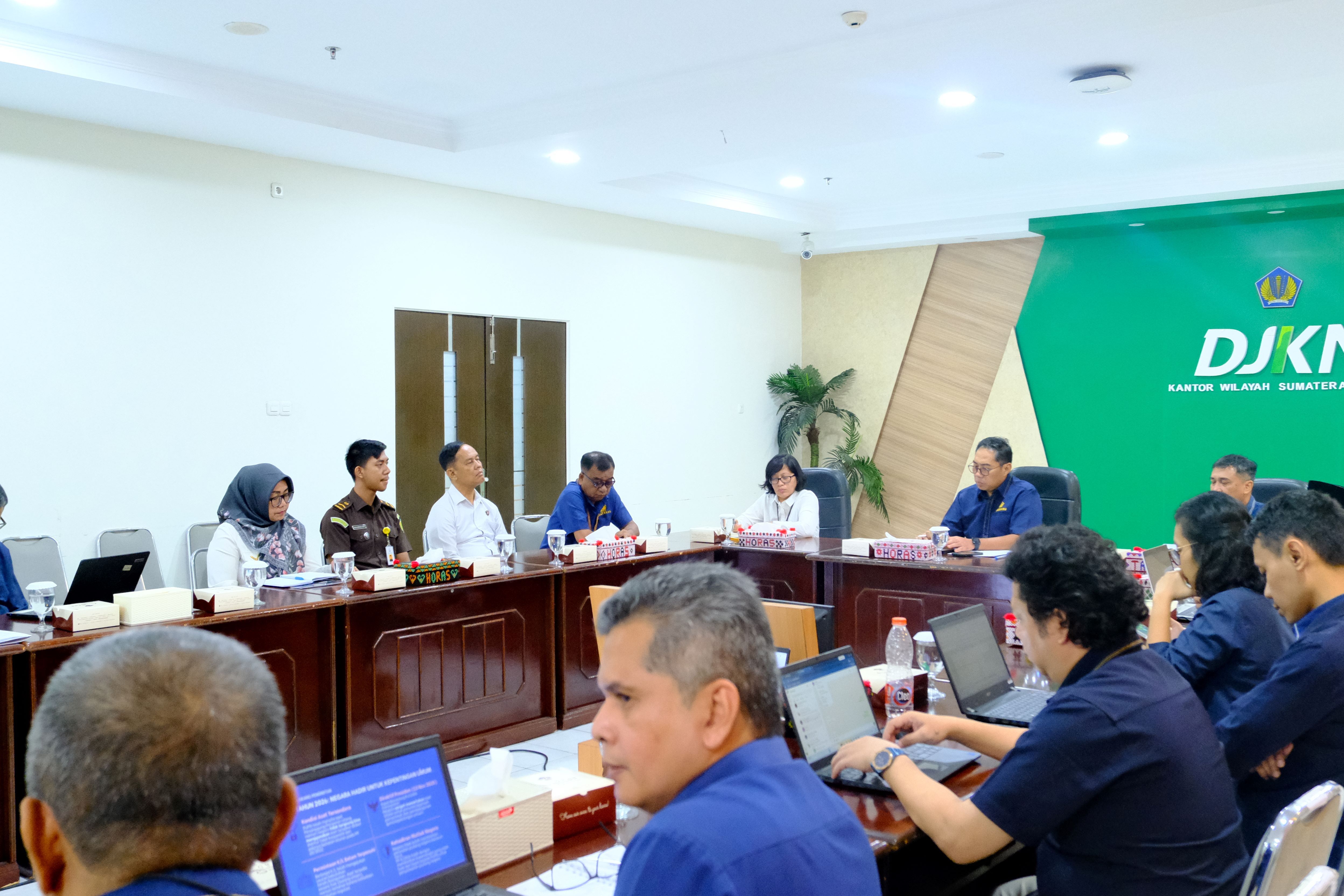 Kanwil DJKN Sumatera Utara Gelar Rapat PUPN Cabang Sumatera Utara Semester I Tahun 2026