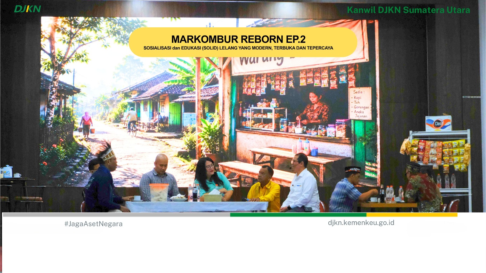 Markombur Reborn Episode 2: Sosialisasi dan Edukasi (SOLID) Lelang yang Modern, Terbuka, dan Tepercaya