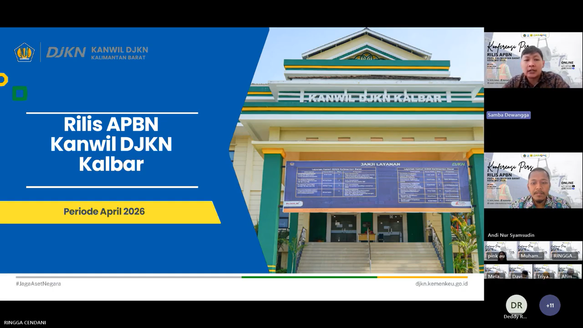 PNBP DJKN Kalbar Capai Rp12,3 Miliar hingga April 2026, Didukung Optimalisasi BMN