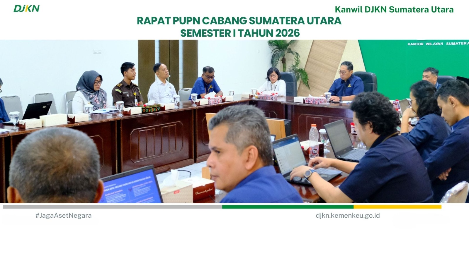 Kanwil DJKN Sumatera Utara Gelar Rapat PUPN Cabang Sumatera Utara Semester I Tahun 2026