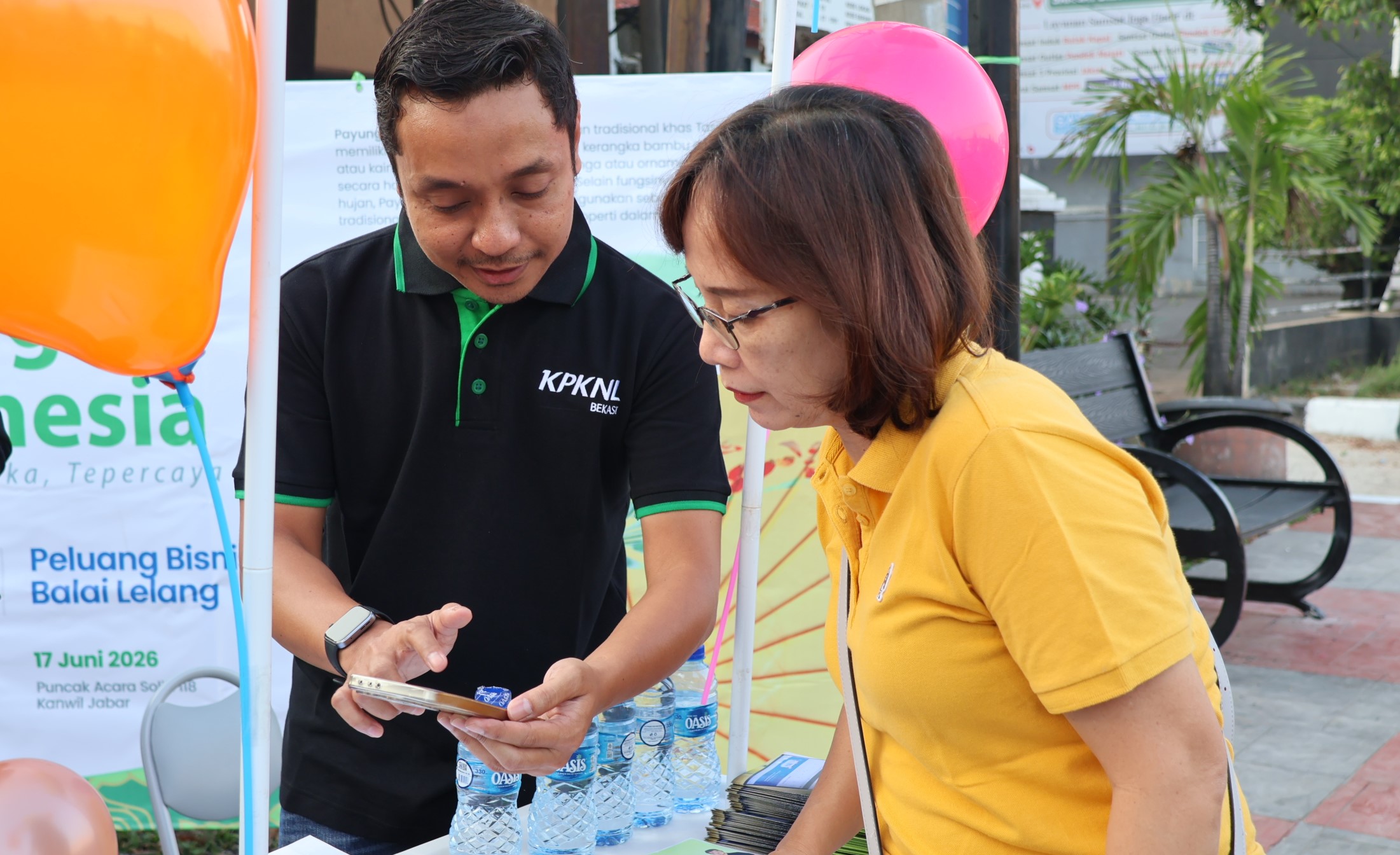 KPKNL Bekasi Laksanakan Roadshow &ldquo;SPARK on The Street: Lelang Lebih Dekat&rdquo; pada Event Car Free Day