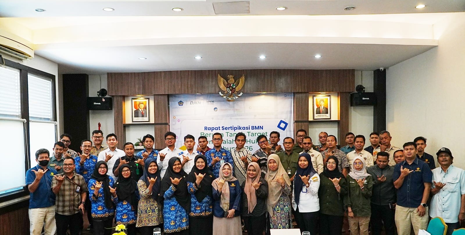 KPKNL Padang Perkuat Strategi Sertipikasi Tanah BMN Tahun 2026