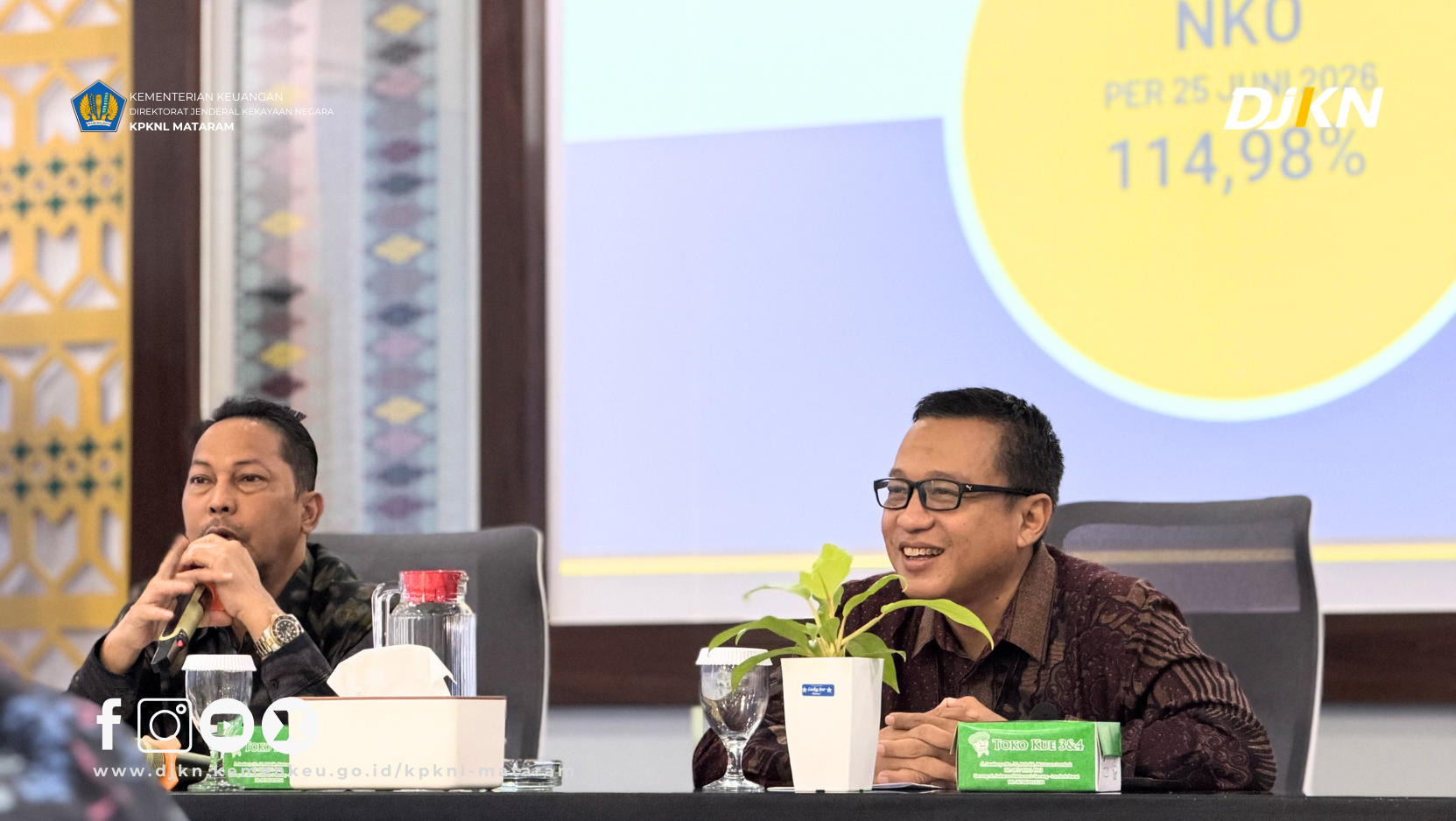 Dorong Pencapaian Target, Kepala Kanwil DJKN Bali Nusra Laksanakan Pembinaan di KPKNL Mataram