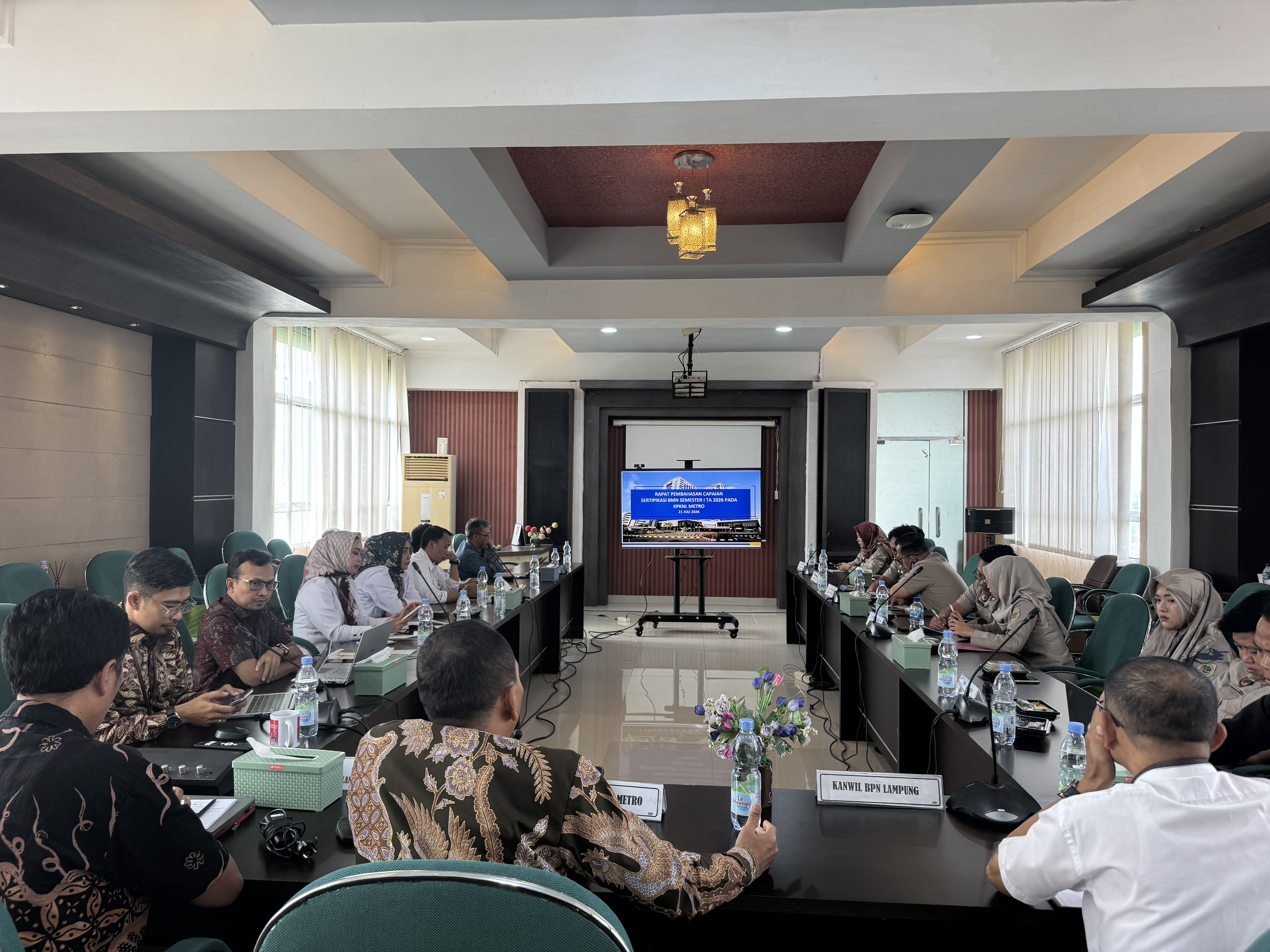 KPKNL Metro Akselerasi Sertipikasi Tanah Barang Milik Negara Berupa Tanah di Semester II Tahun 2026
