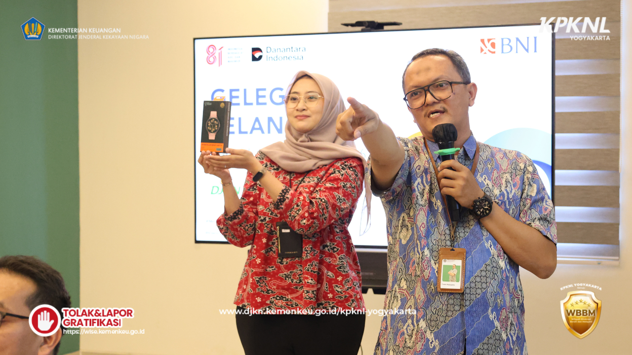 KPKNL Yogyakarta dan BNI RCR Regional 17 Gelar Acara Gelegar Lelang