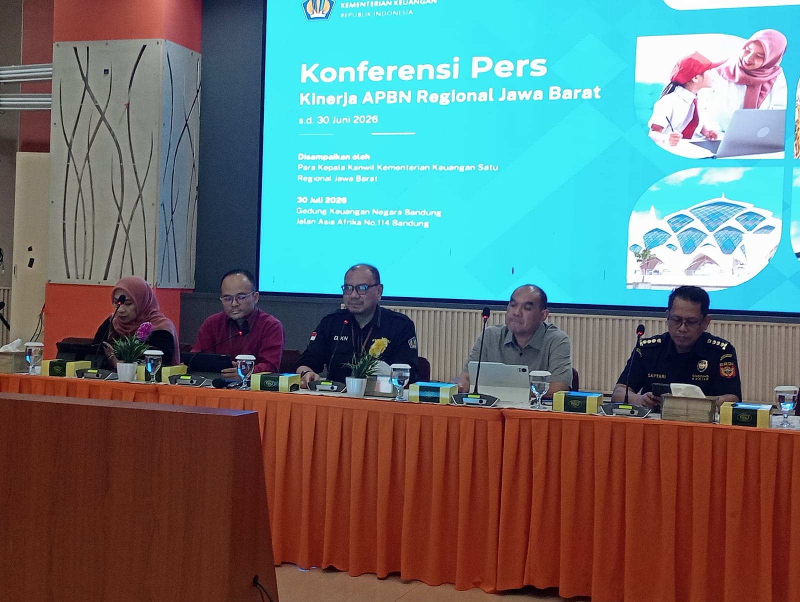 Konferensi Pers: Kinerja APBN Regional Jawa Barat s.d. Juni 2026