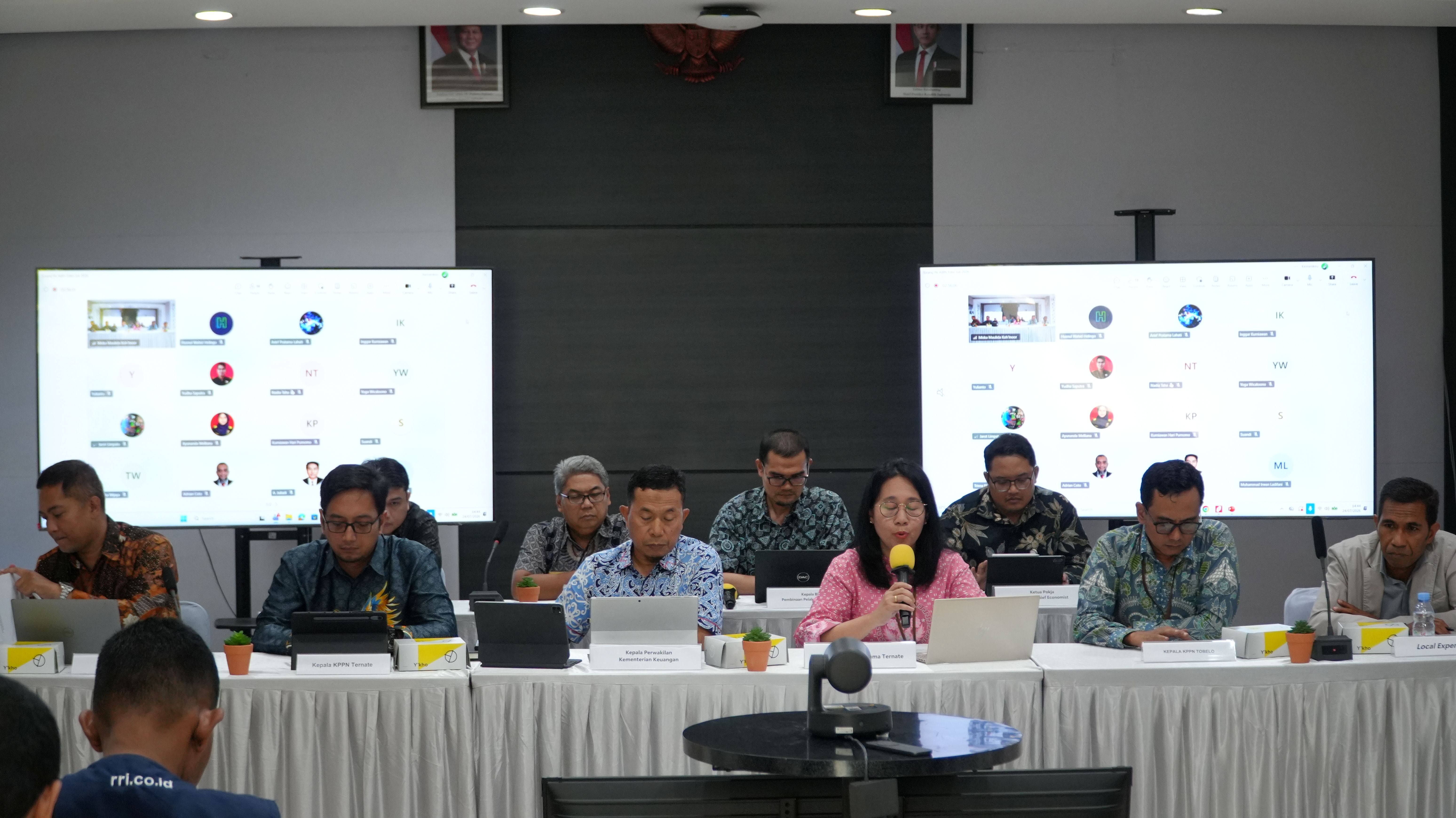 KPKNL Ternate Hadiri Media Briefing Torang Pe APBN Edisi Juli 2026, Dukung Transparansi Kinerja Fiskal Maluku Utara